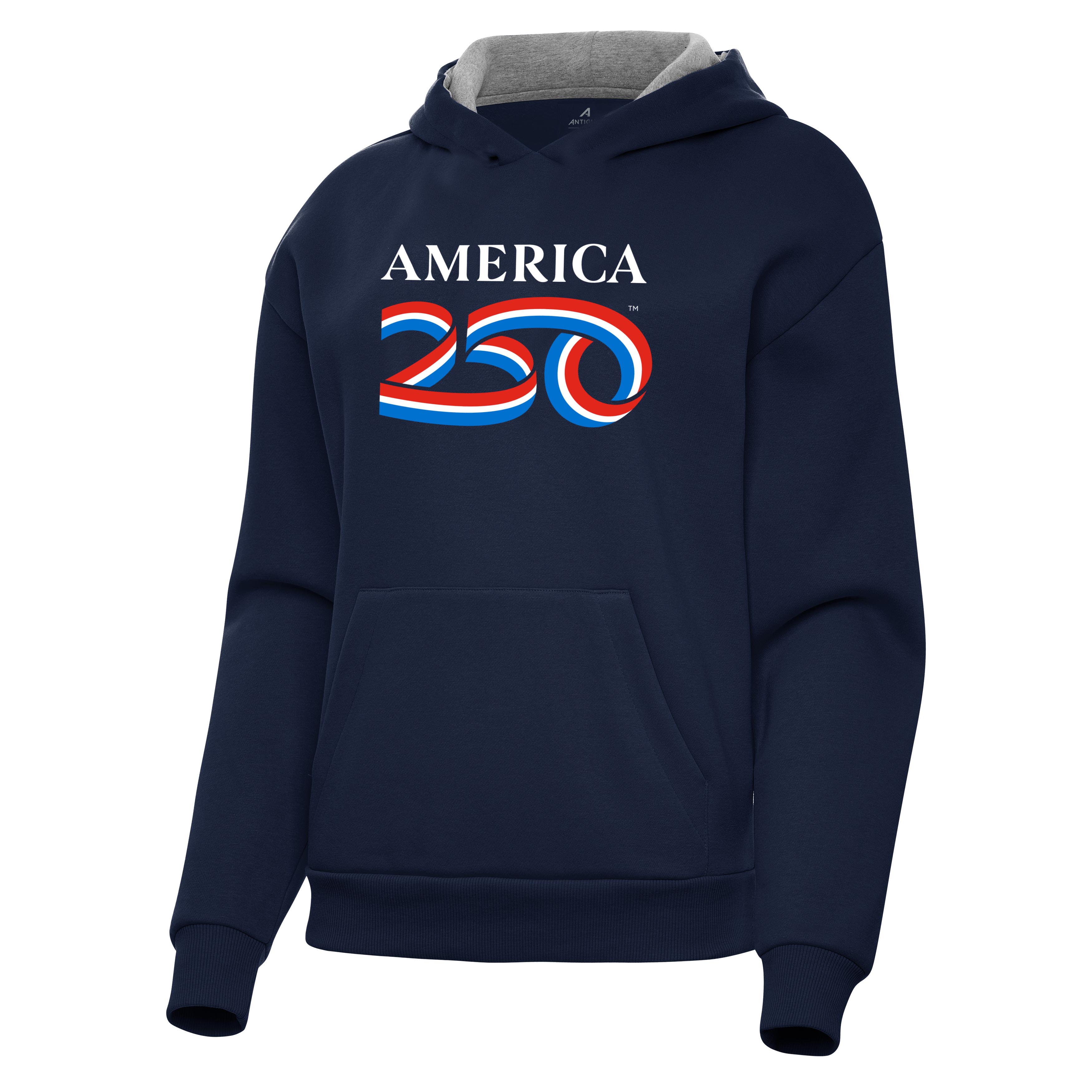 America250 Womens Victory Full Front DTF Pullover Fleece
