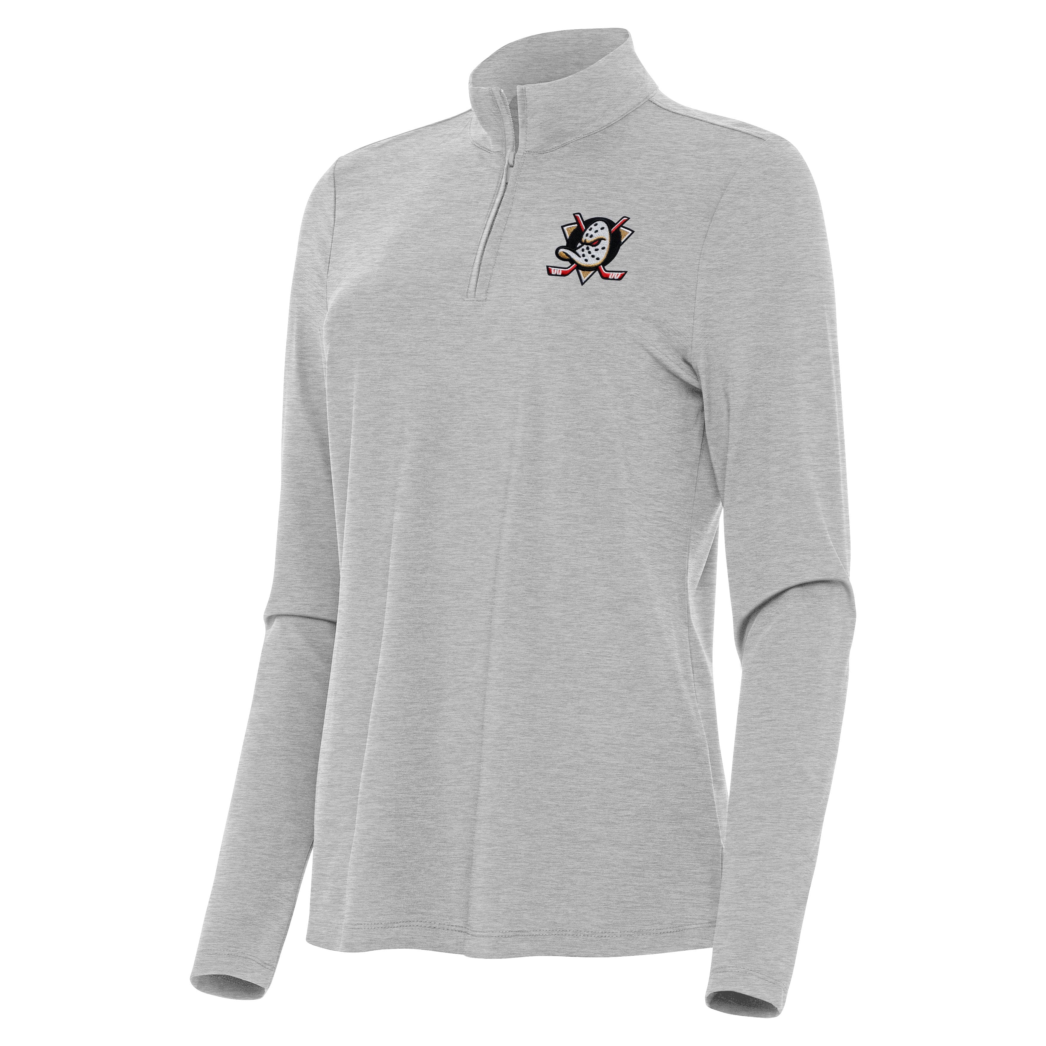 Anaheim Ducks Womens Bright Quarter Zip Pullover - Image 3