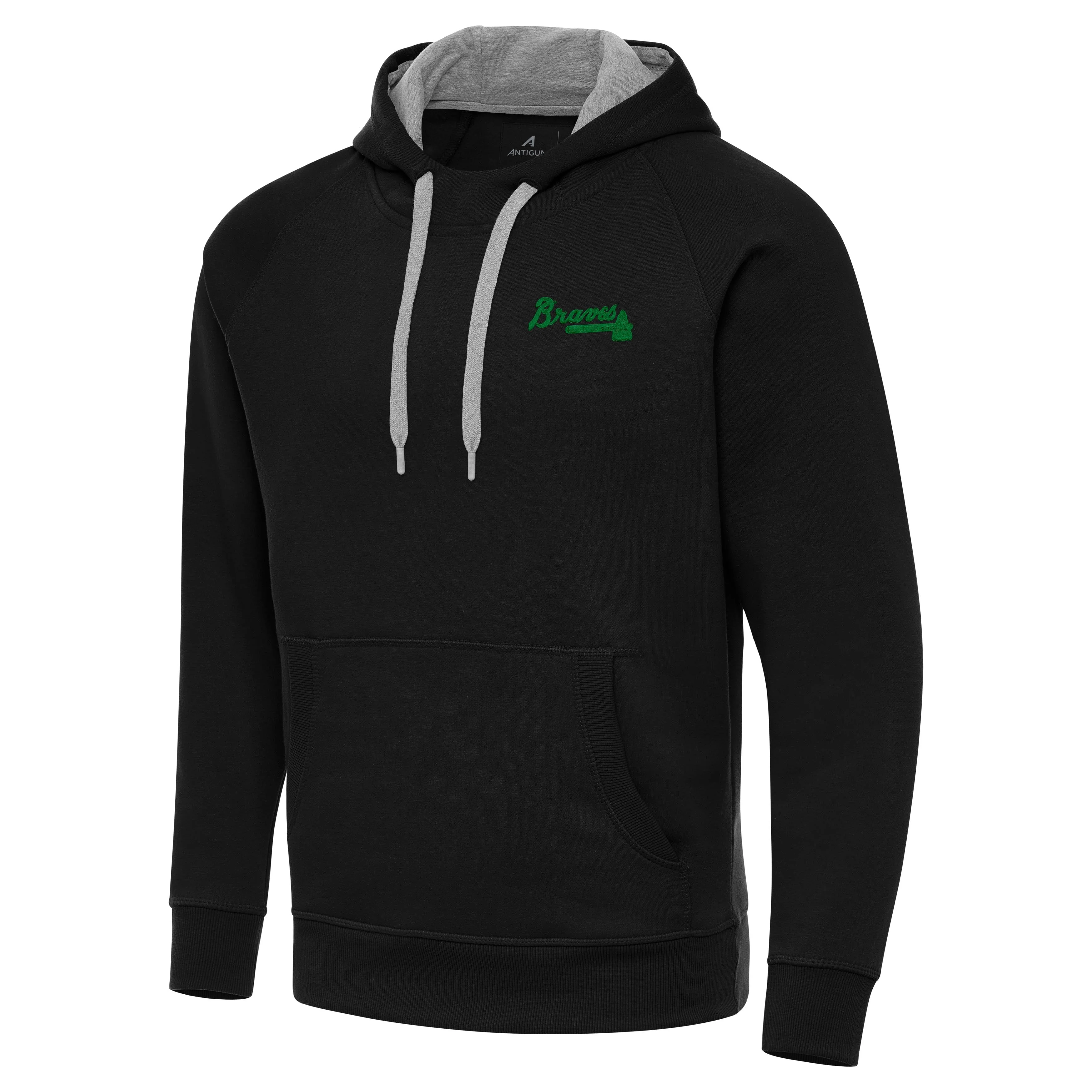 Atlanta Braves Victory St Patricks Day Pullover Hood - Image 3