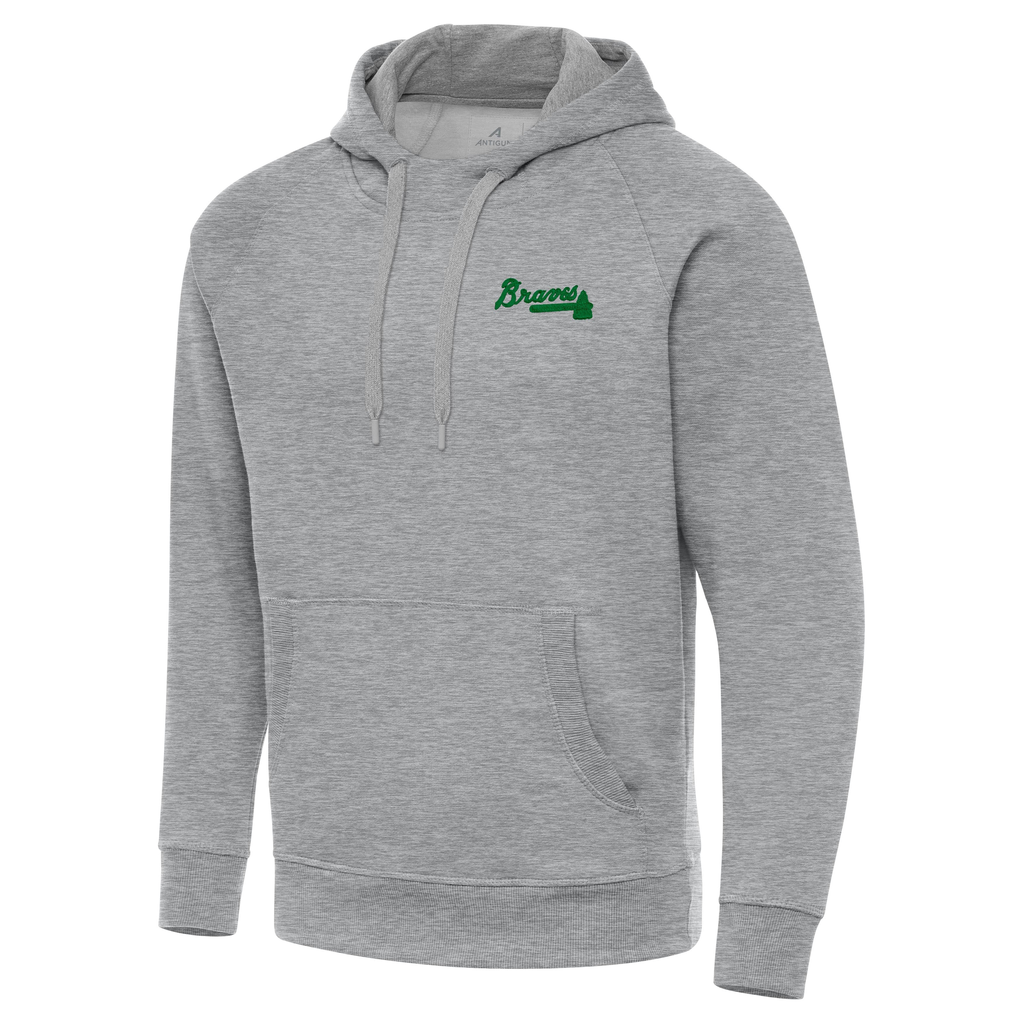 Atlanta Braves Victory St Patricks Day Pullover Hood - Image 5