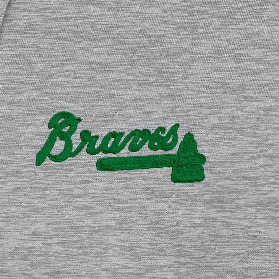 Atlanta Braves Victory St Patricks Day Pullover Hood - Image 6