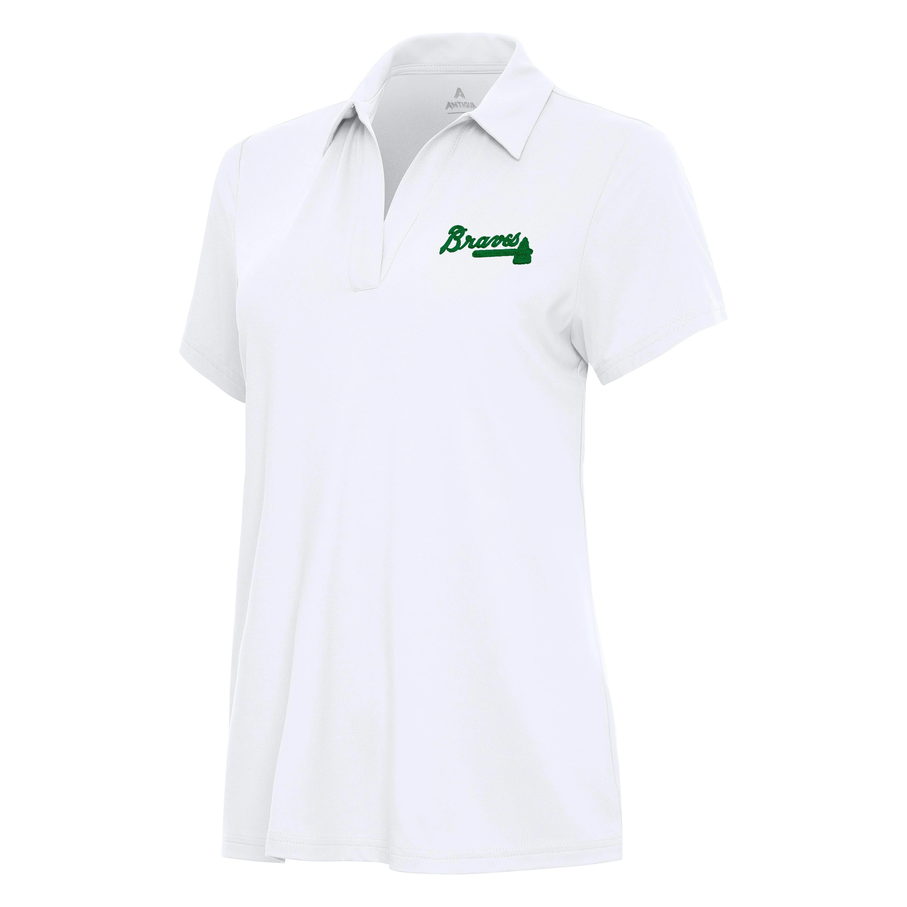 Atlanta Braves Womens Era St Patricks Day Polo