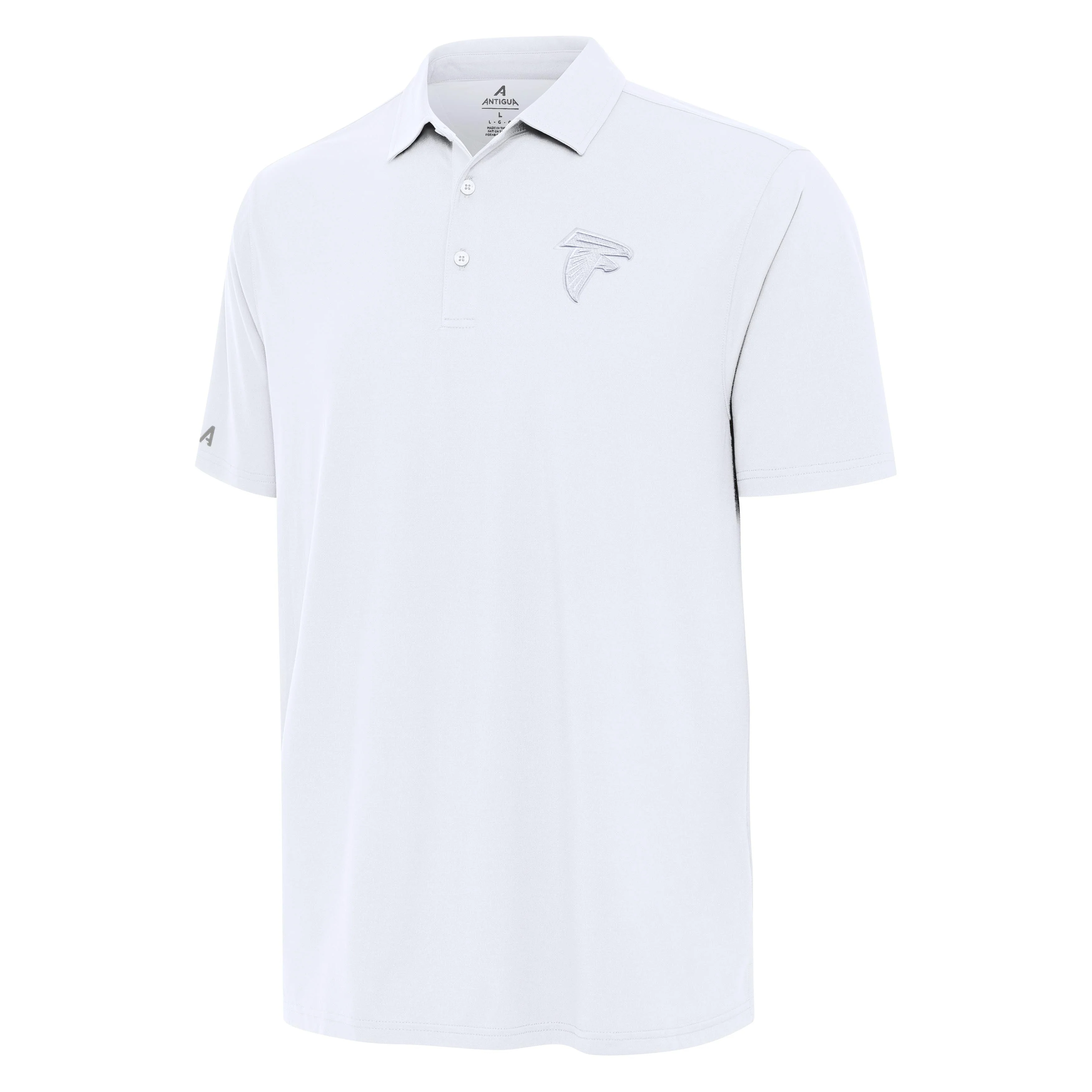 Atlanta Falcons Era White Logo Polo