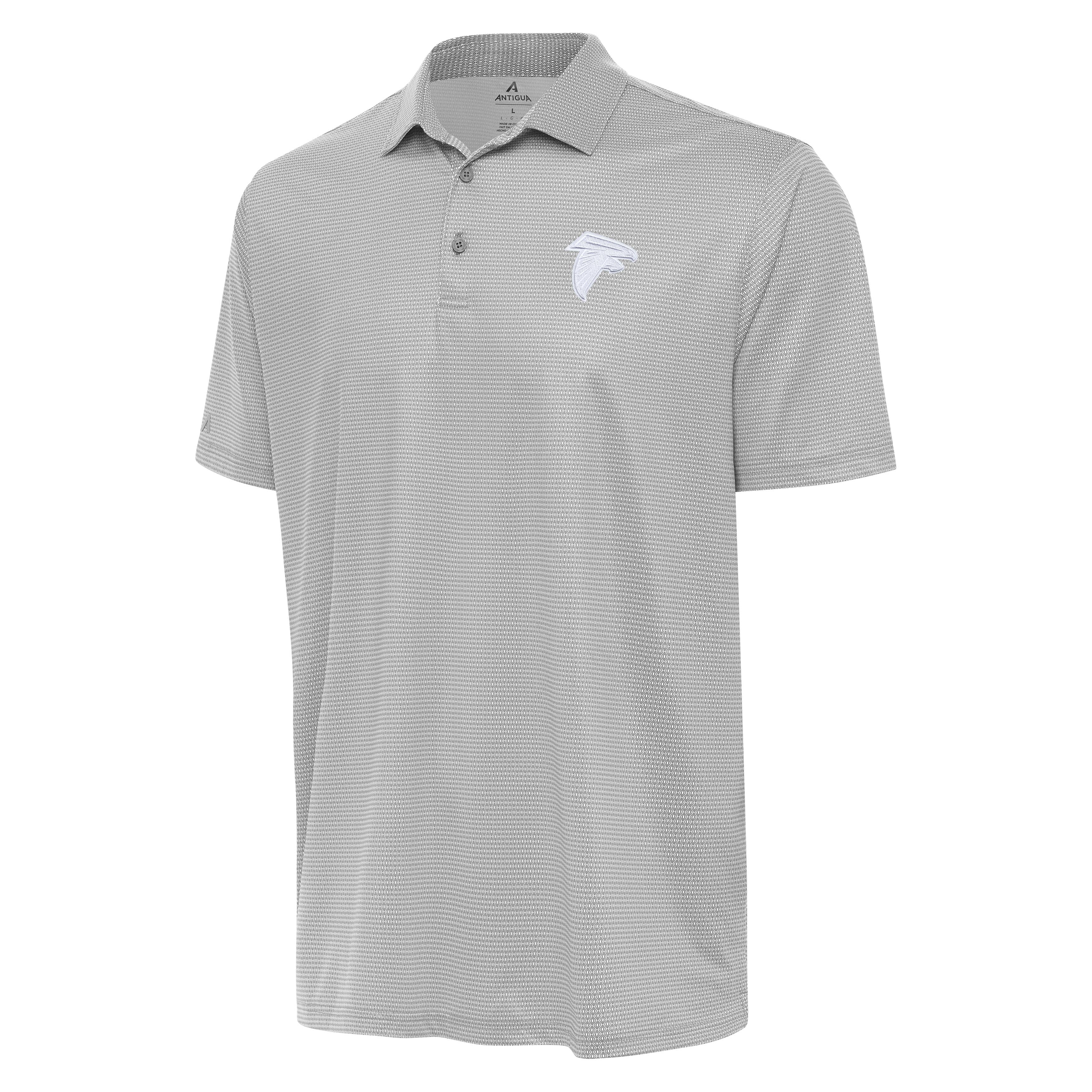 Atlanta Falcons Rings White Logo Polo