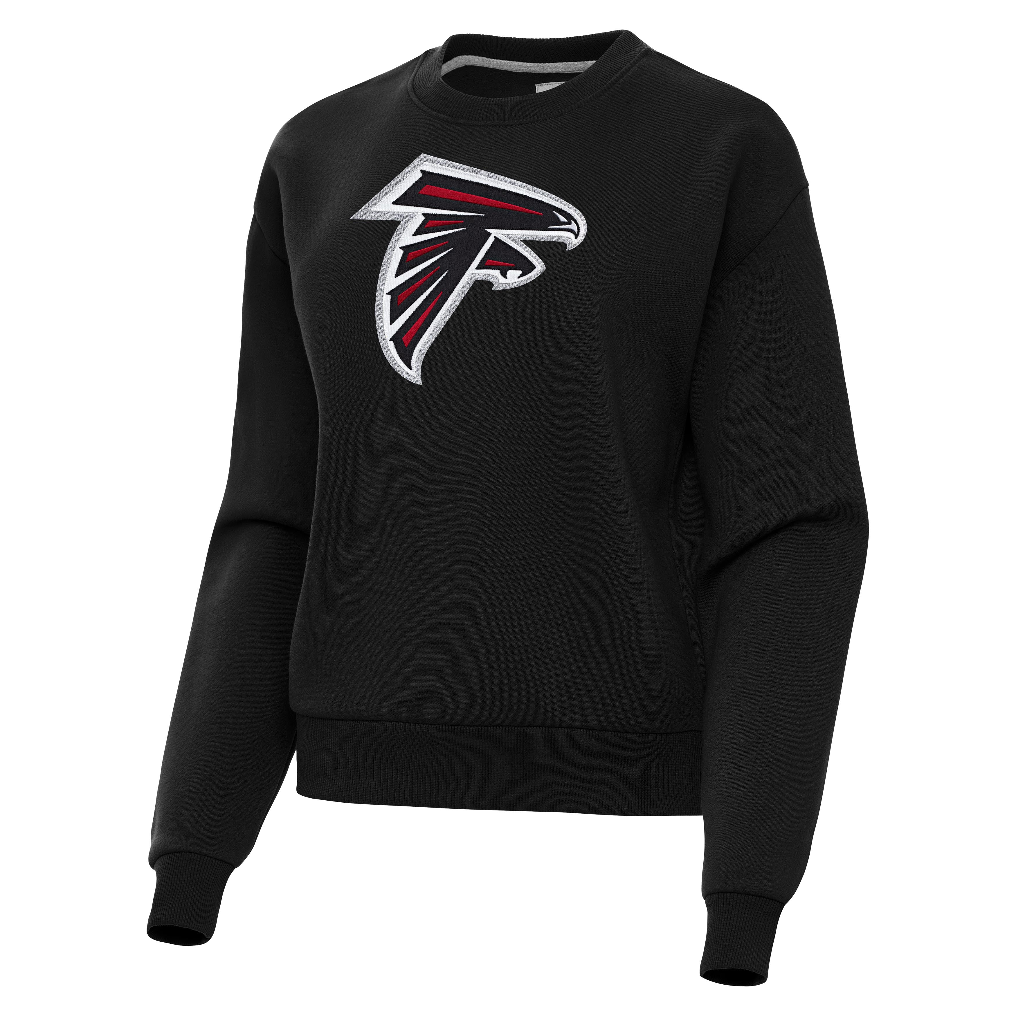 Atlanta Falcons Womens Victory Full Front Logo Crew
