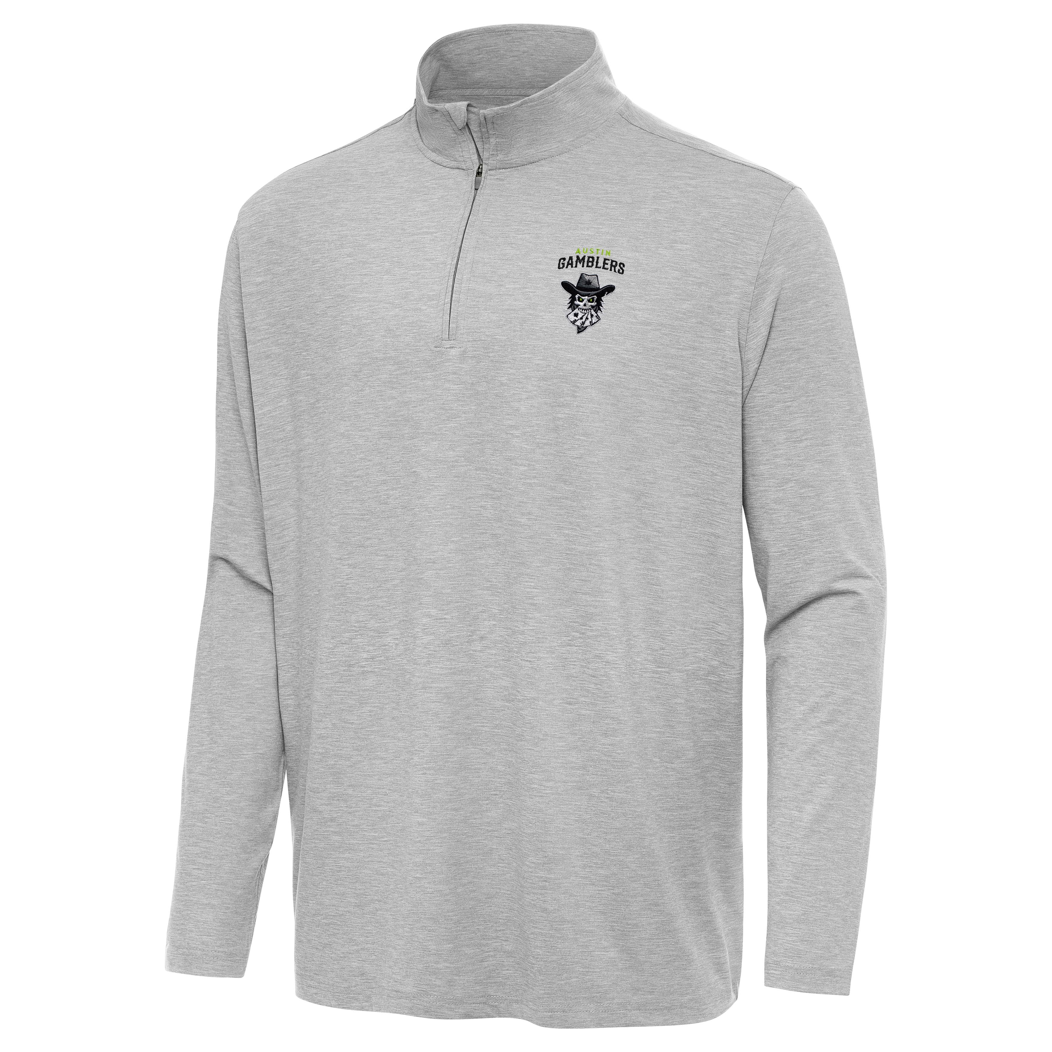 Austin Gamblers Hunk Quarter Zip Pullover