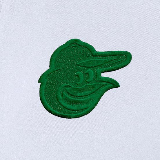 Baltimore Orioles Womens Intent St Patricks Day Quarter Zip Pullover - Image 2