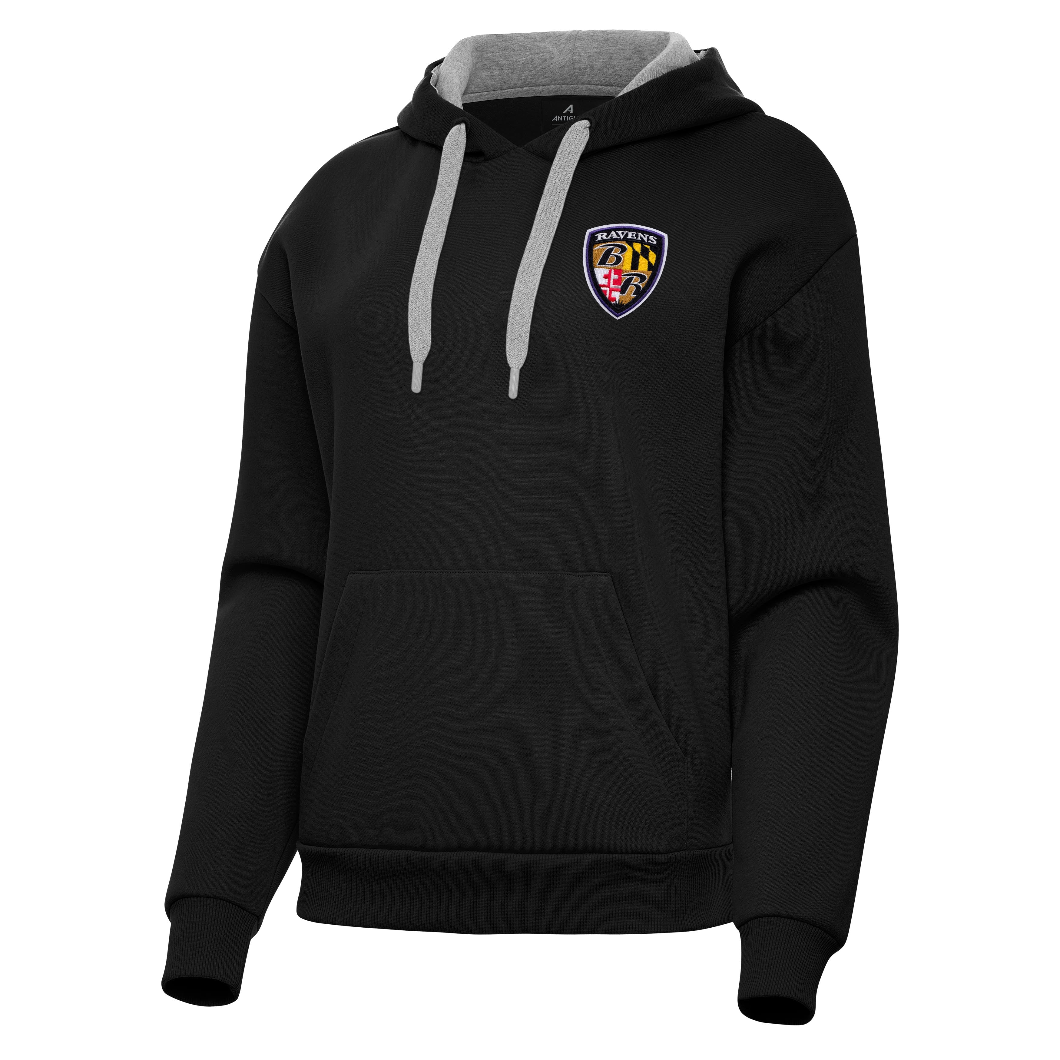 Baltimore Ravens Throwback Womens Victory Pullover Hood