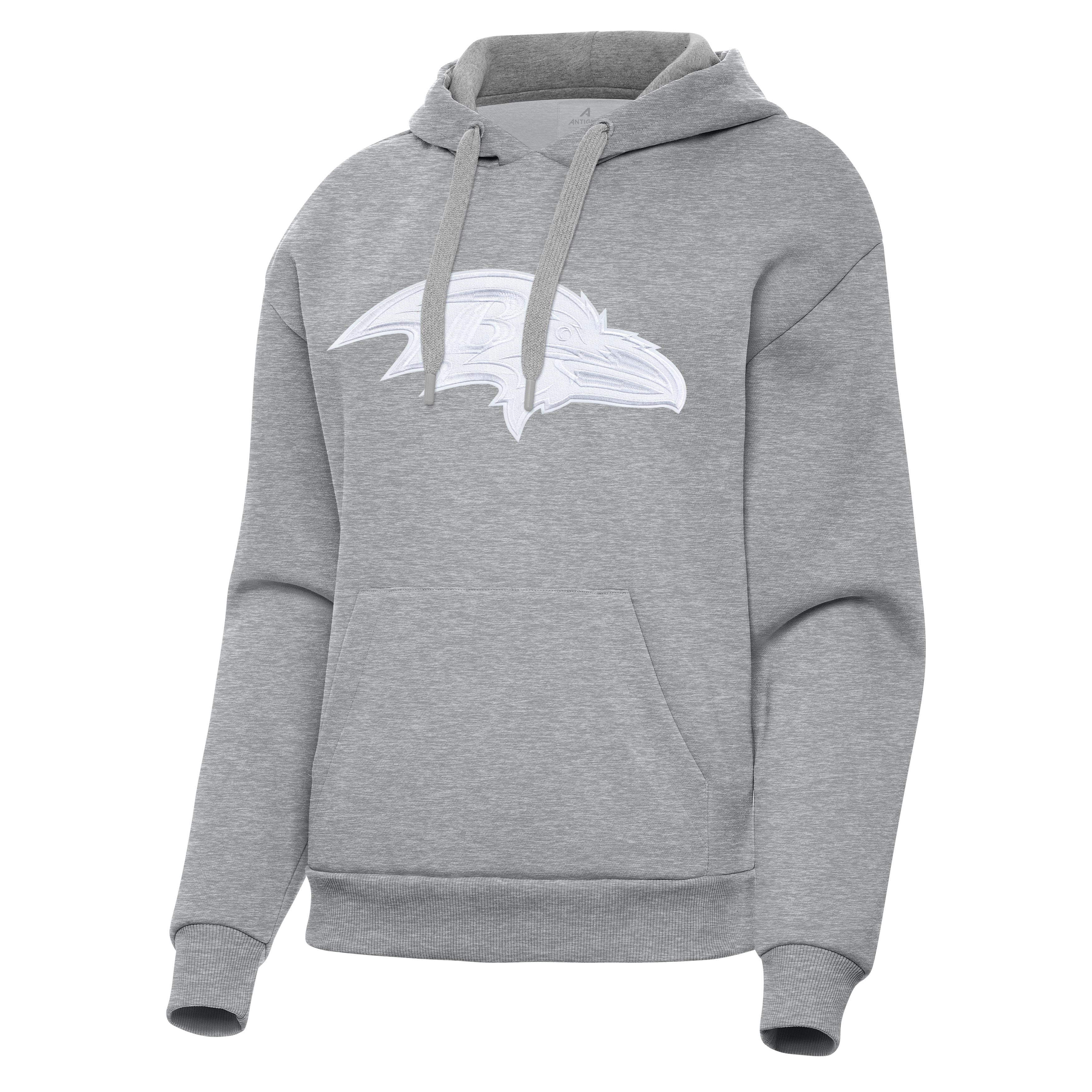 Baltimore Ravens Womens Victory Full Front Logo Pullover Hood - Image 2