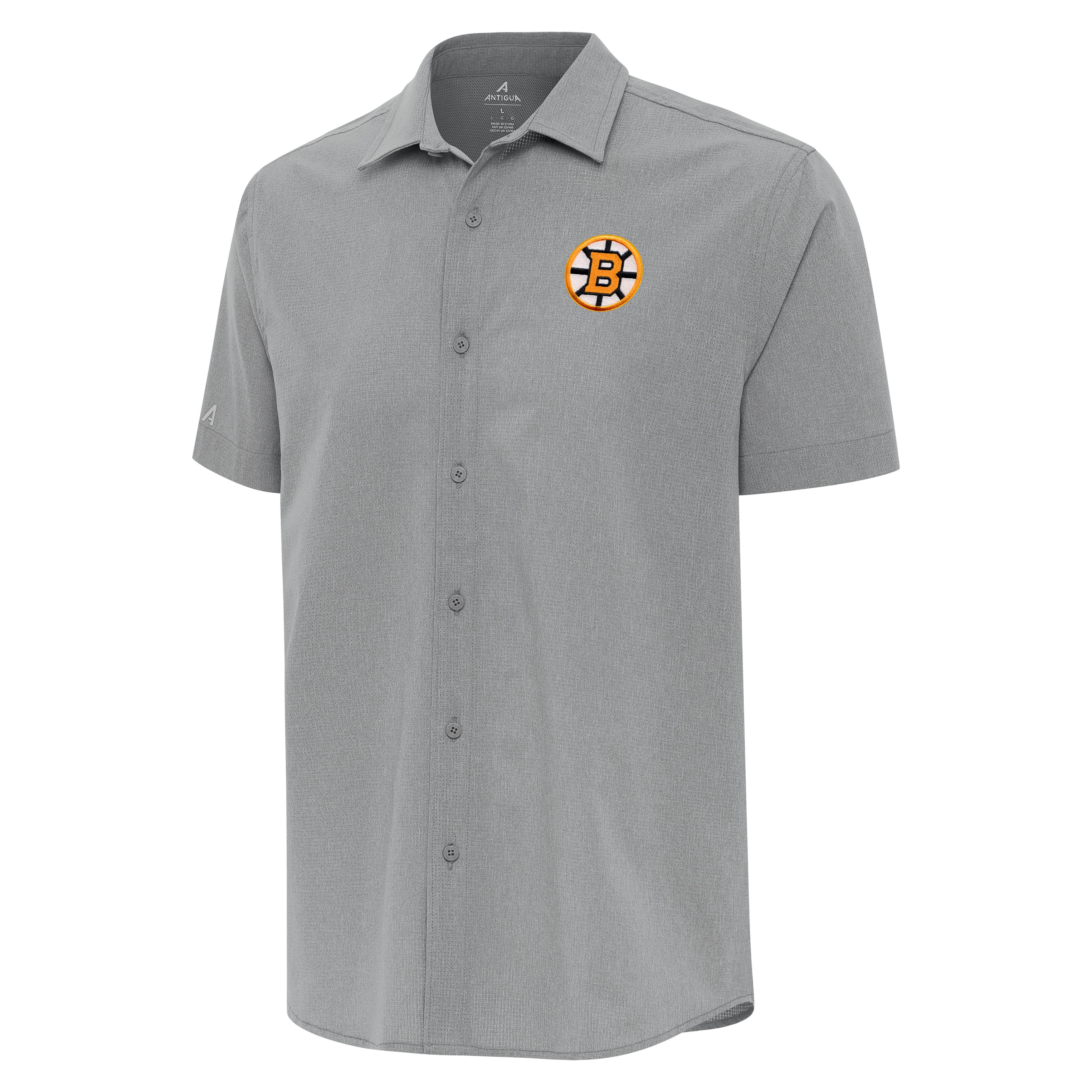 Boston Bruins Activate Woven Shirt - Image 3