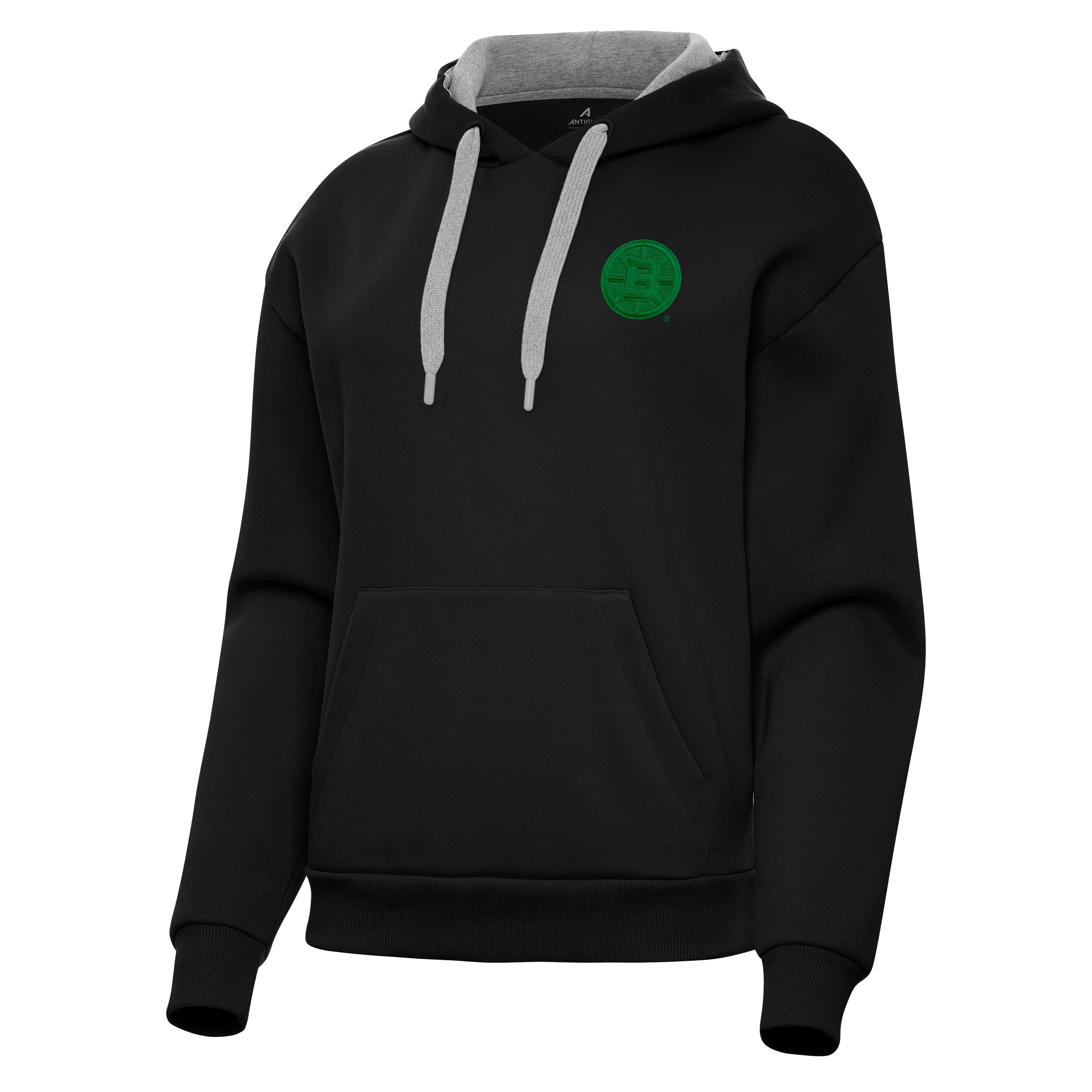 Boston Bruins Womens Victory St Patricks Day Pullover Hood - Image 3