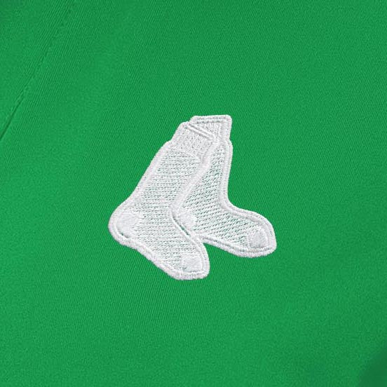 Boston Red Sox Womens Era St Patricks Day White Logo Polo - Image 2