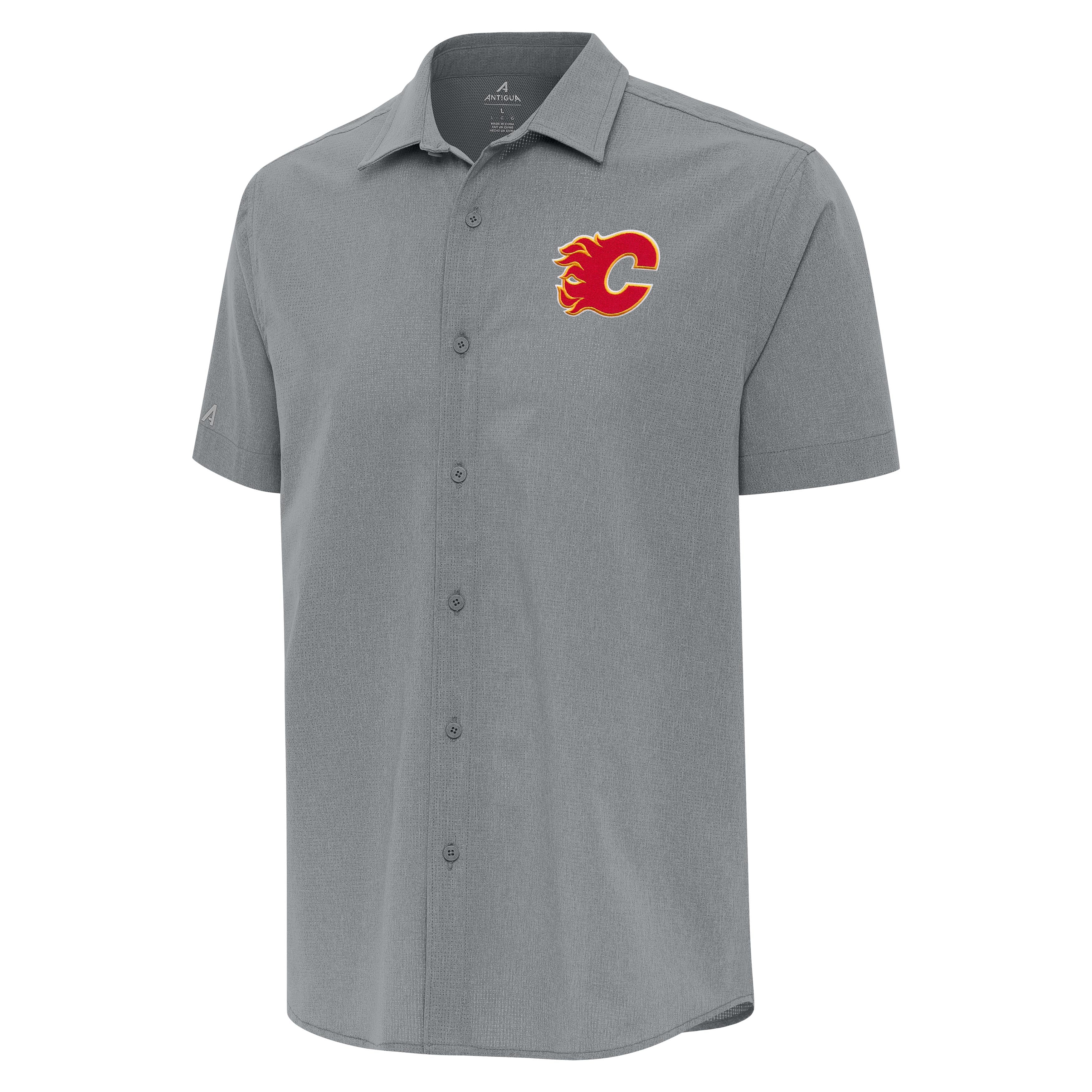 Calgary Flames Activate Woven Shirt - Image 3