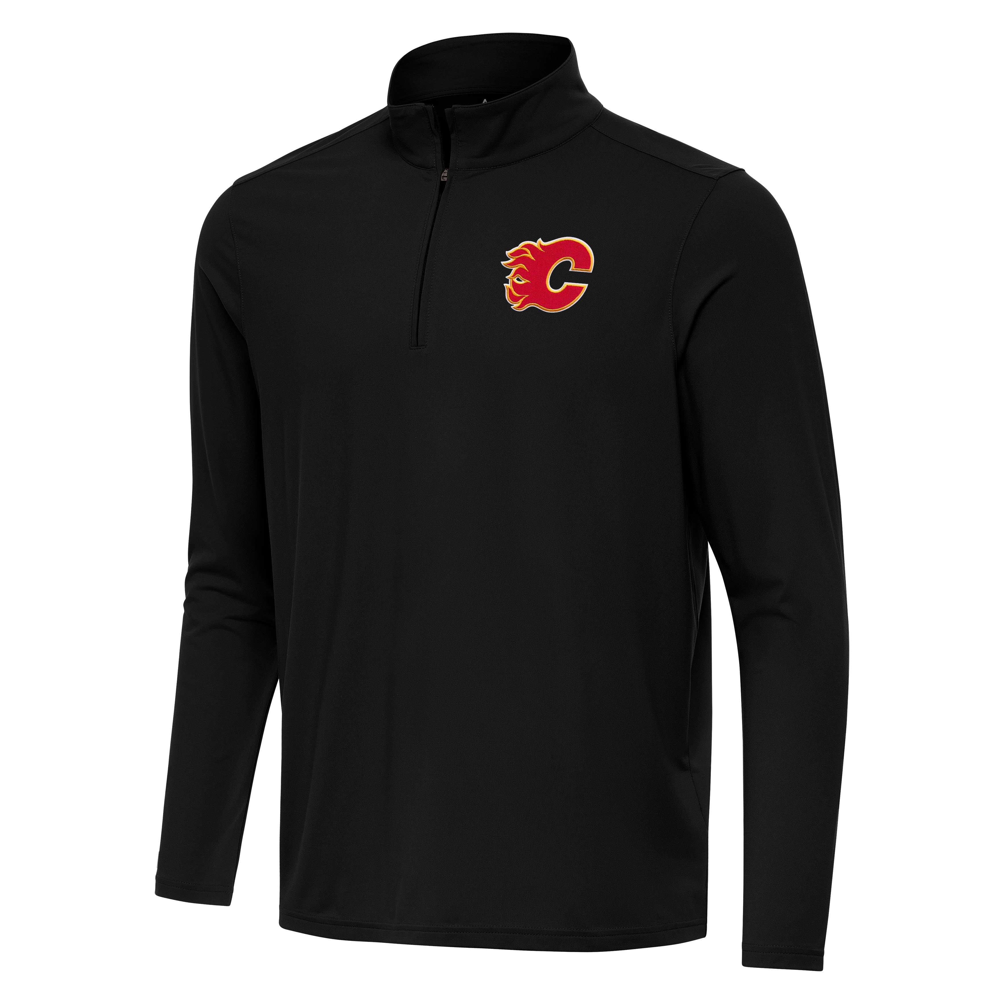 Calgary Flames Intent Quarter Zip Pullover - Image 3