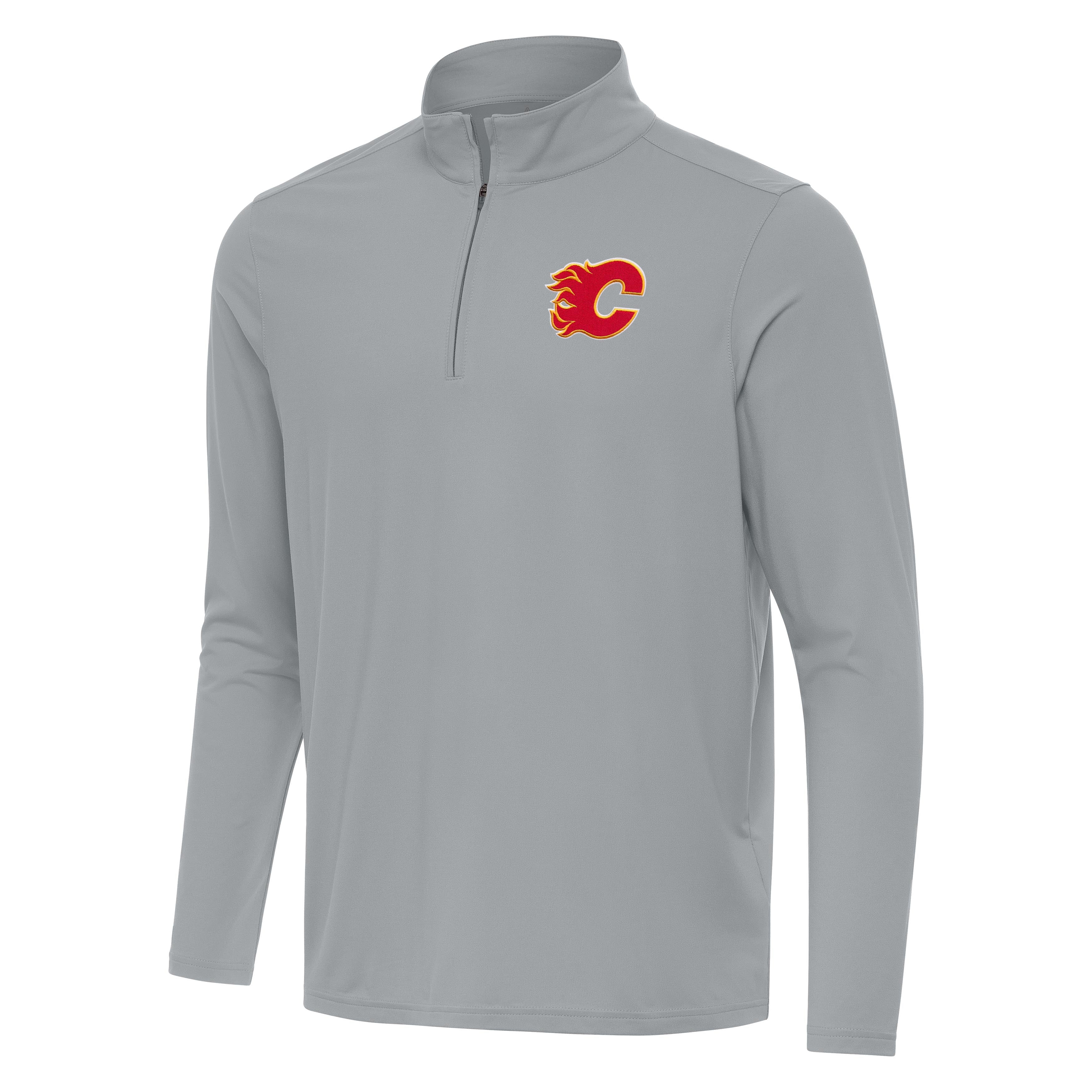 Calgary Flames Intent Quarter Zip Pullover - Image 7