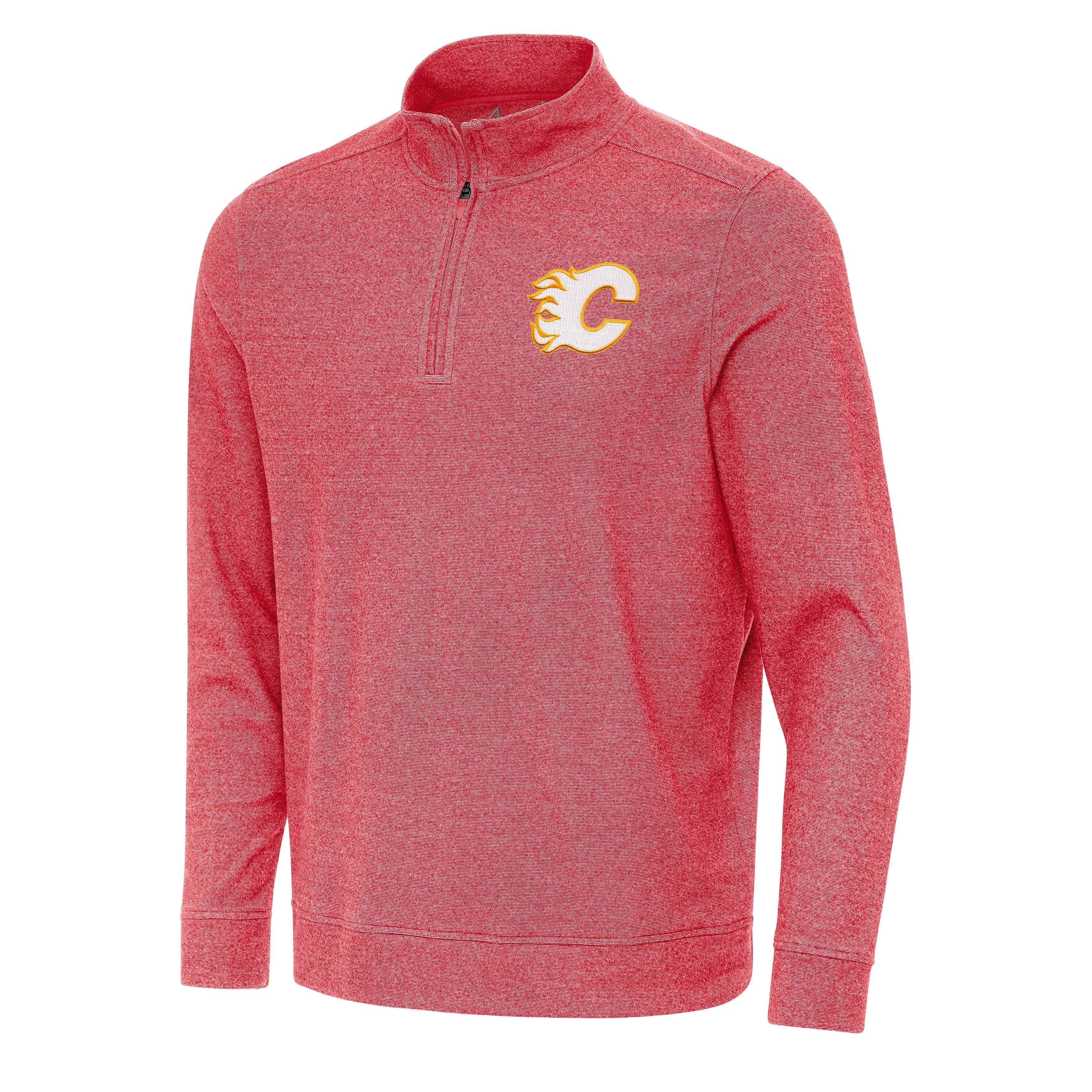 Calgary Flames Subtle Quarter Zip Mock - Image 2