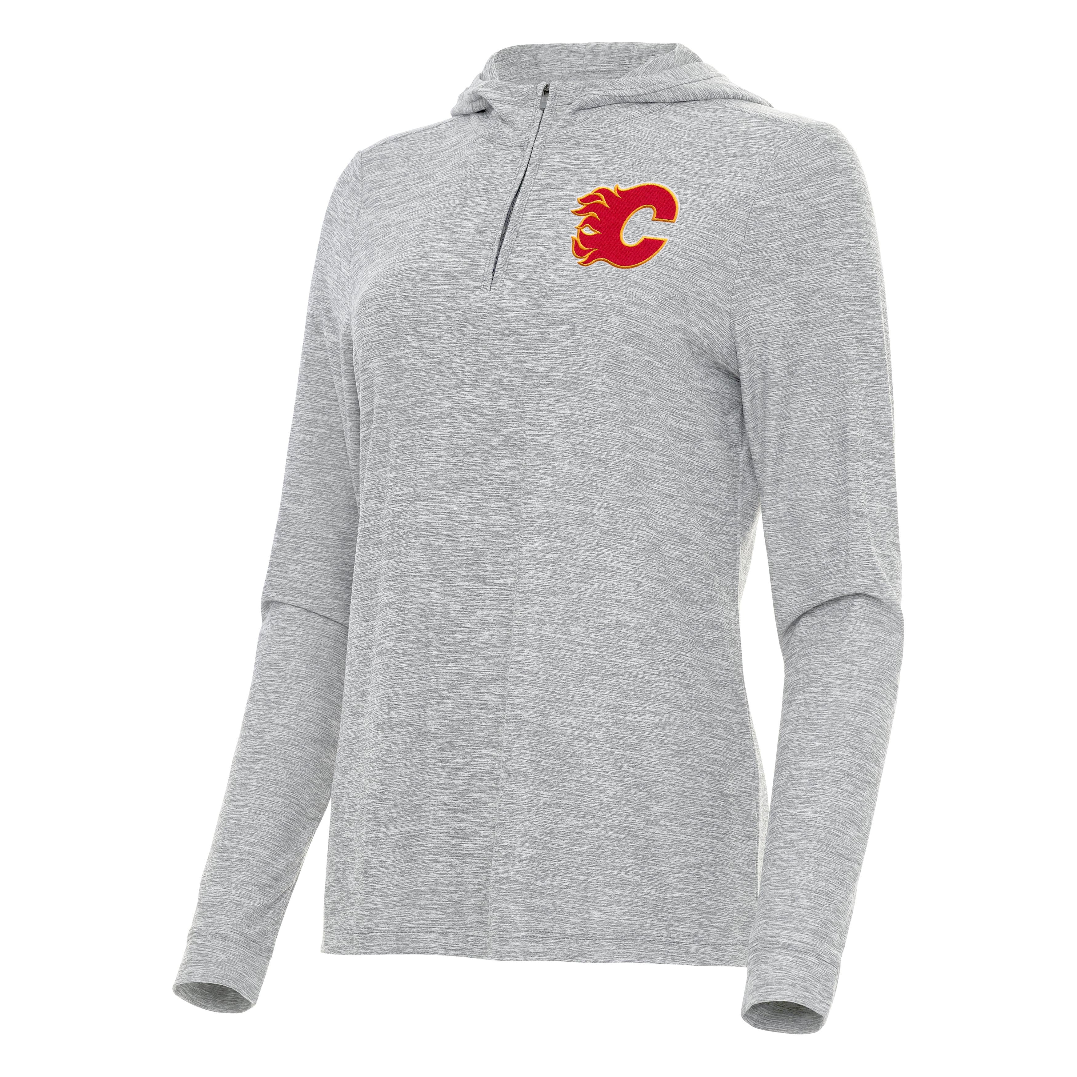 Calgary Flames Womens Daybreak Quarter Zip Pullover - Image 2