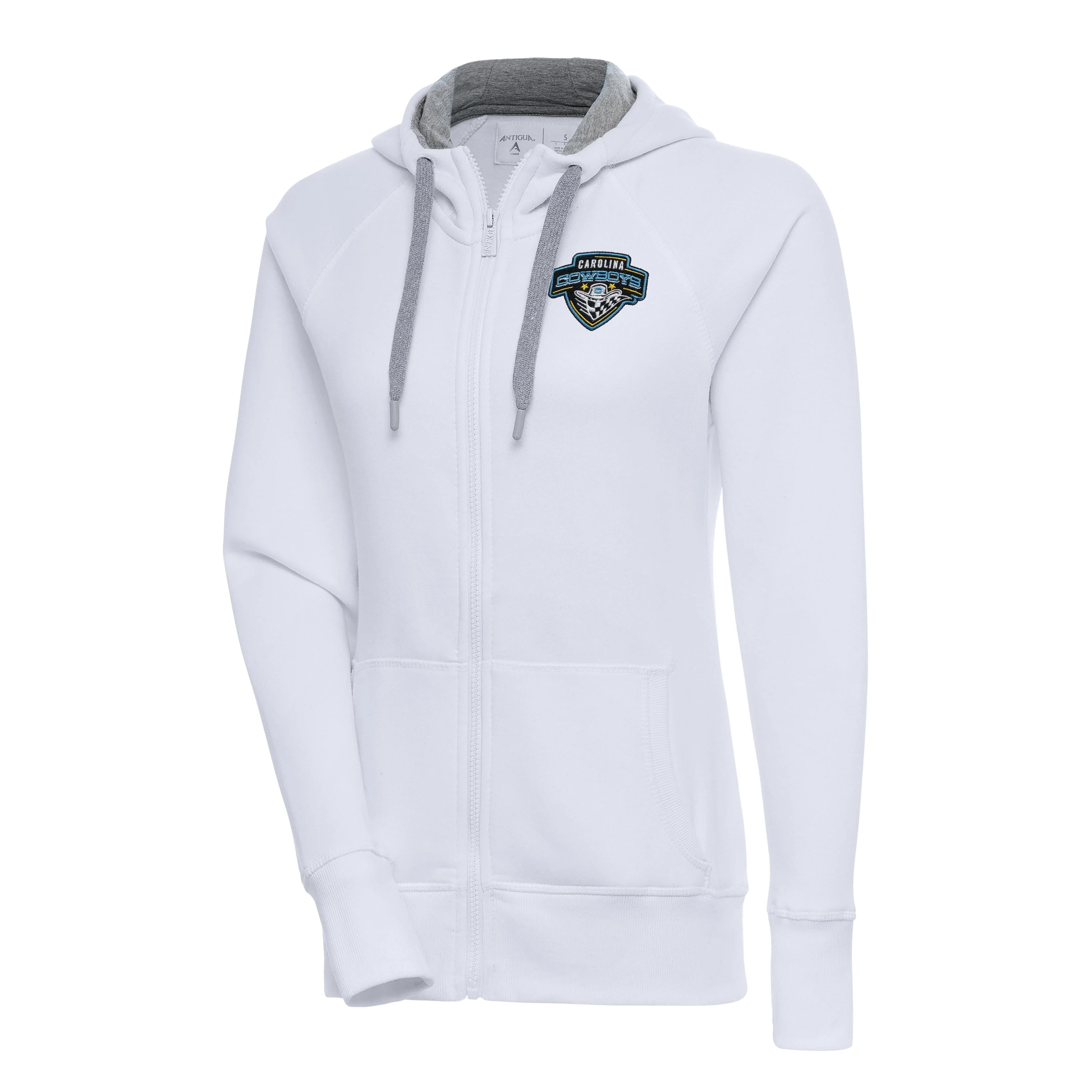 Carolina Cowboys Womens Victory Full Zip Hood - Image 3