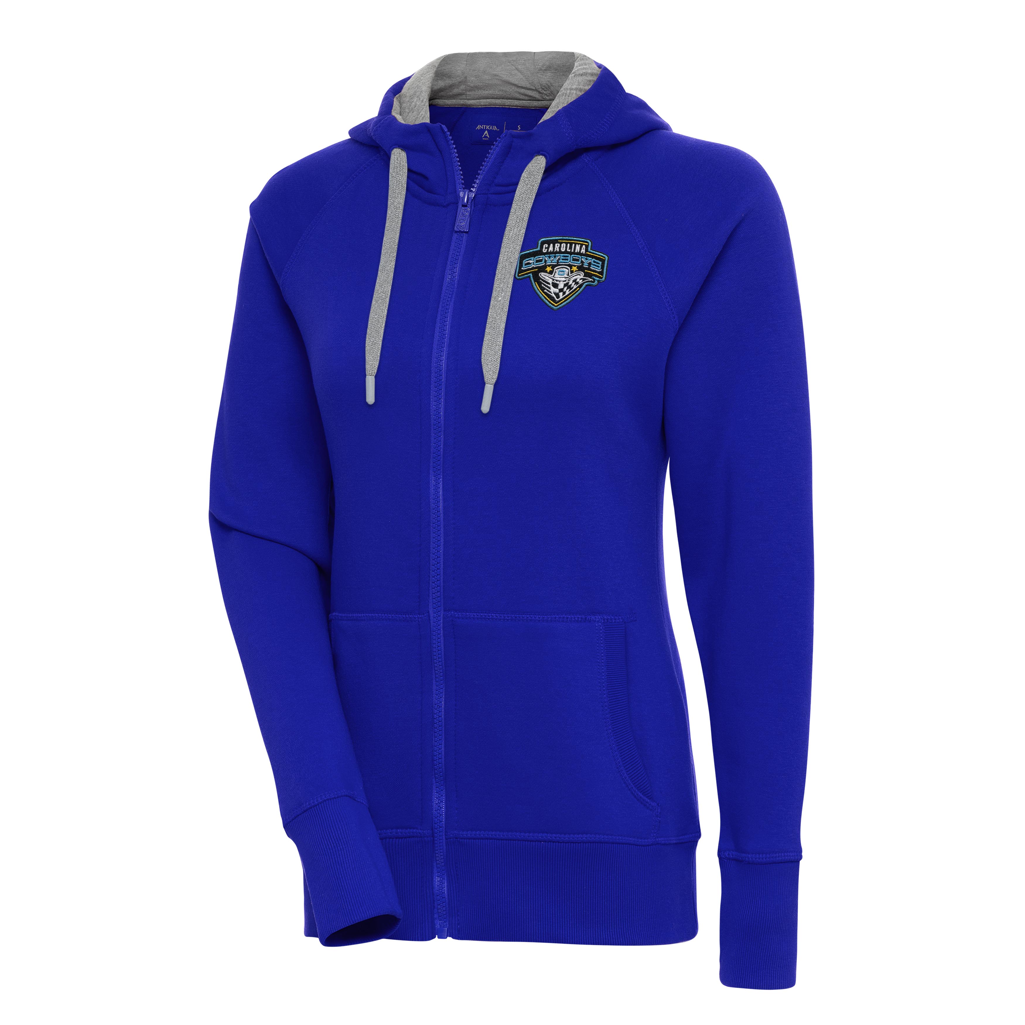 Carolina Cowboys Womens Victory Full Zip Hood - Image 4