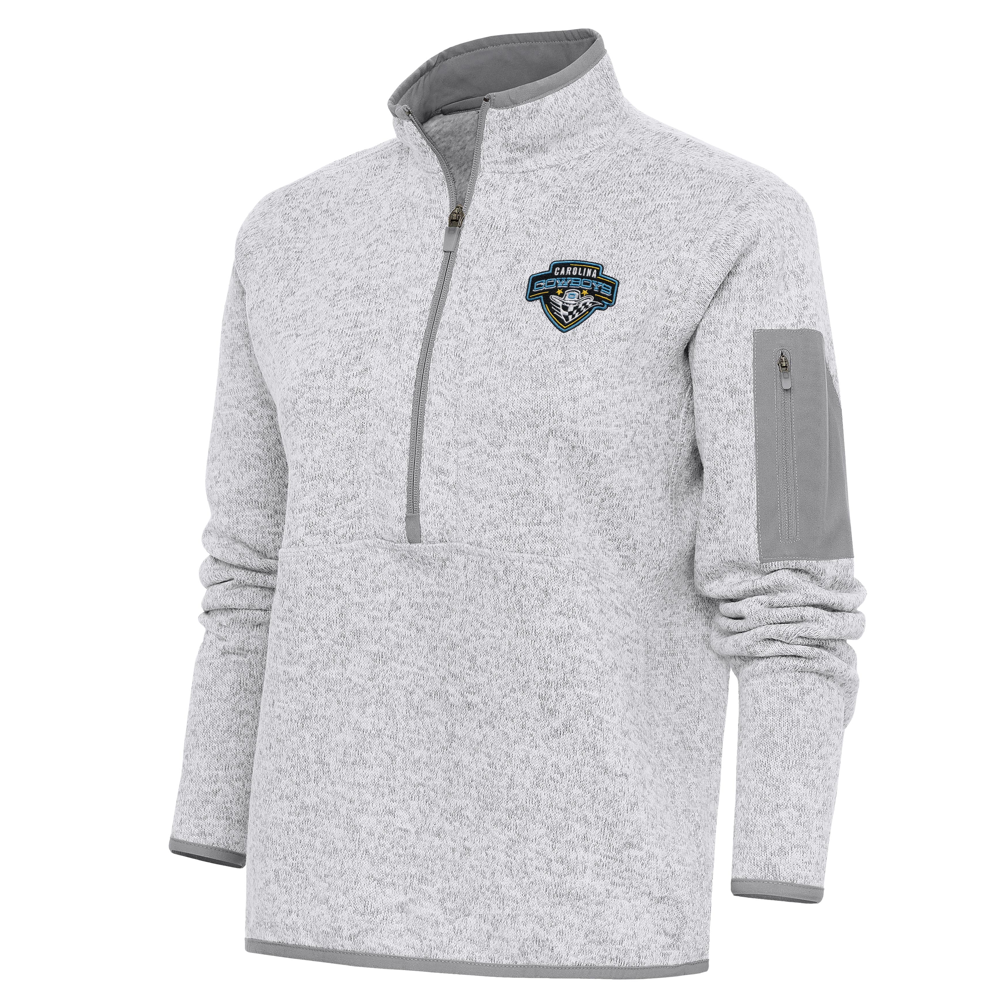 Carolina Cowboys Womens Fortune Quarter Zip Pullover - Image 5