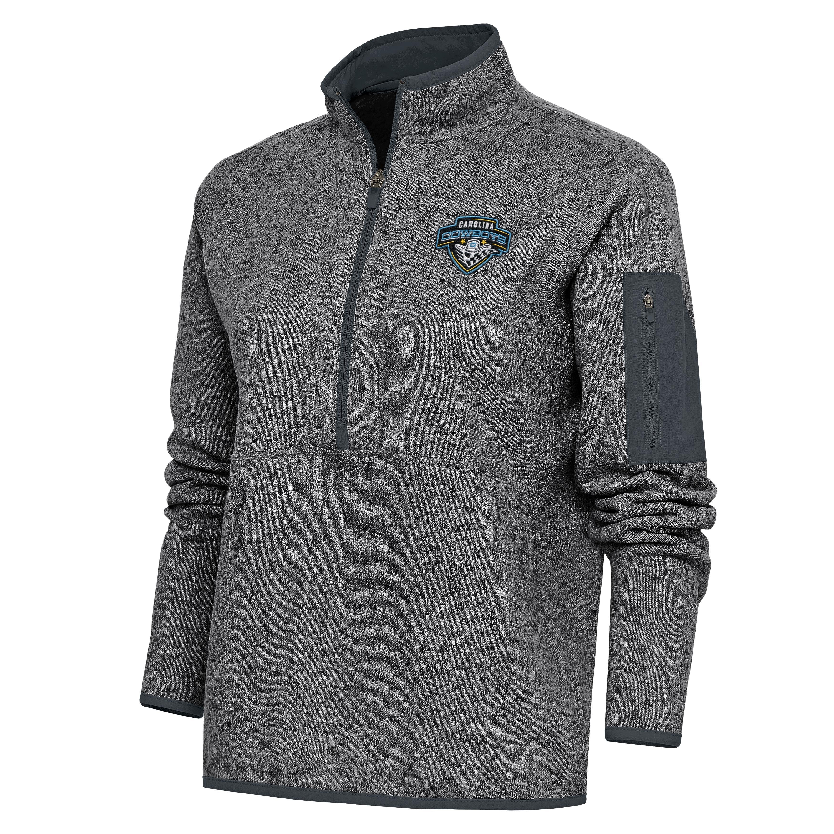 Carolina Cowboys Womens Fortune Quarter Zip Pullover - Image 7