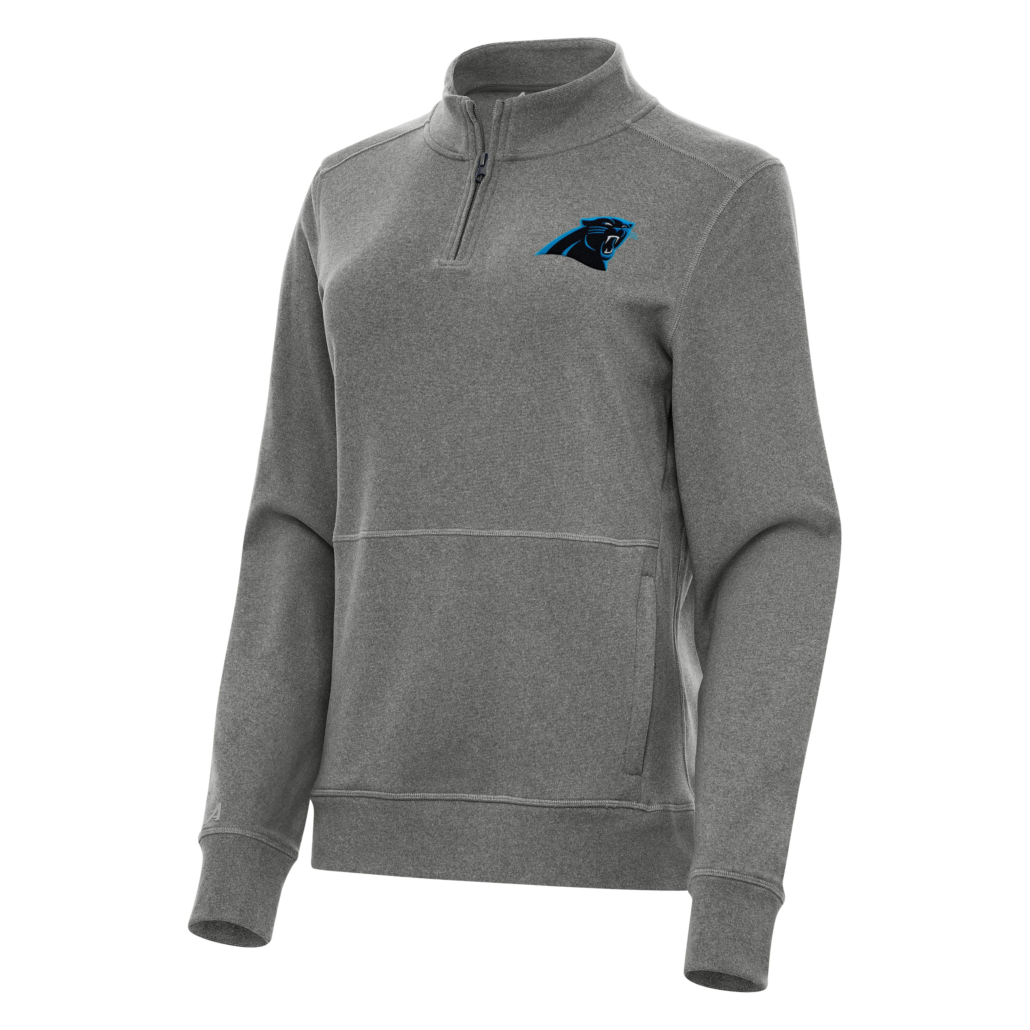 Carolina Panthers Womens Crush Quarter Zip Pullover