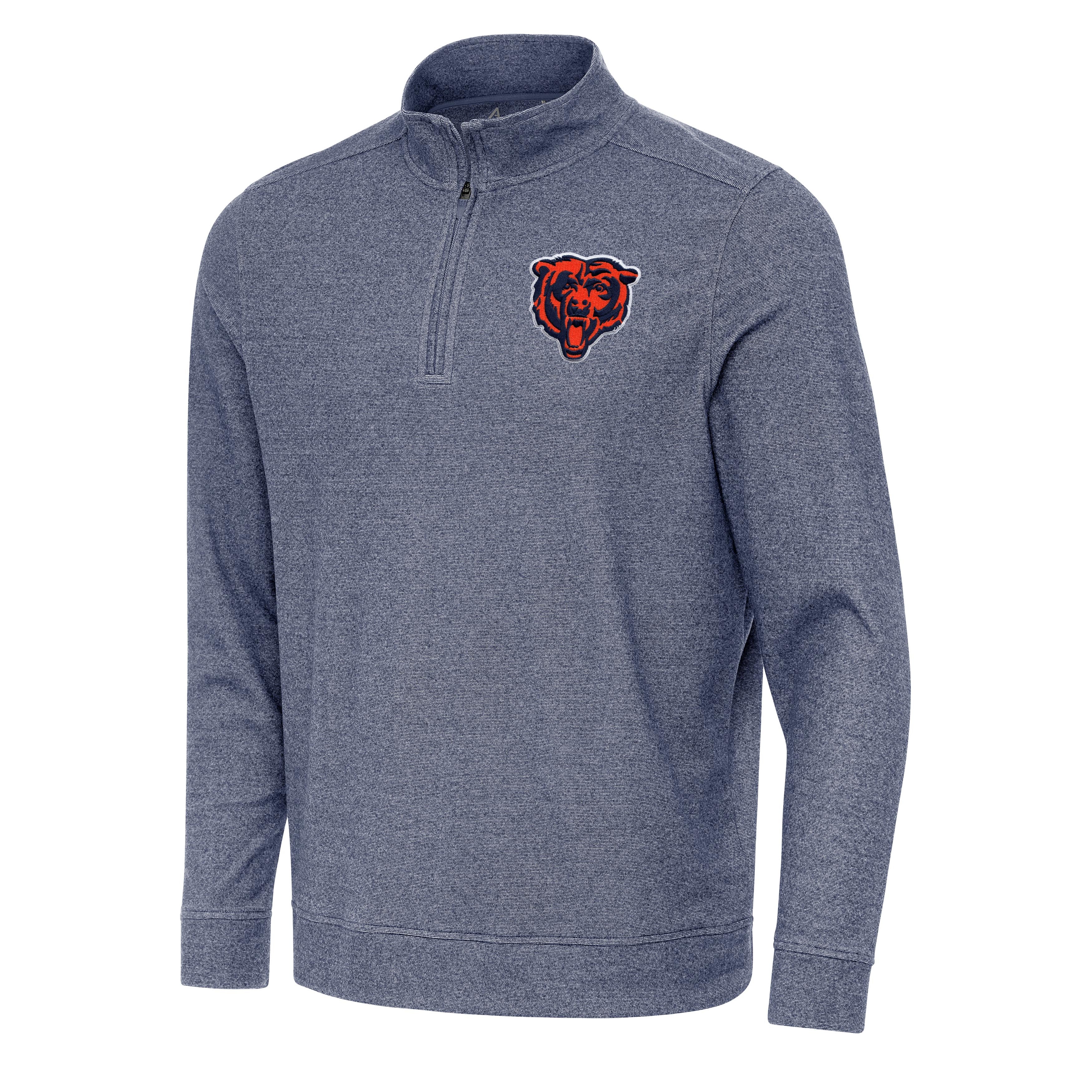 Chicago Bears Subtle Quarter Zip Mock