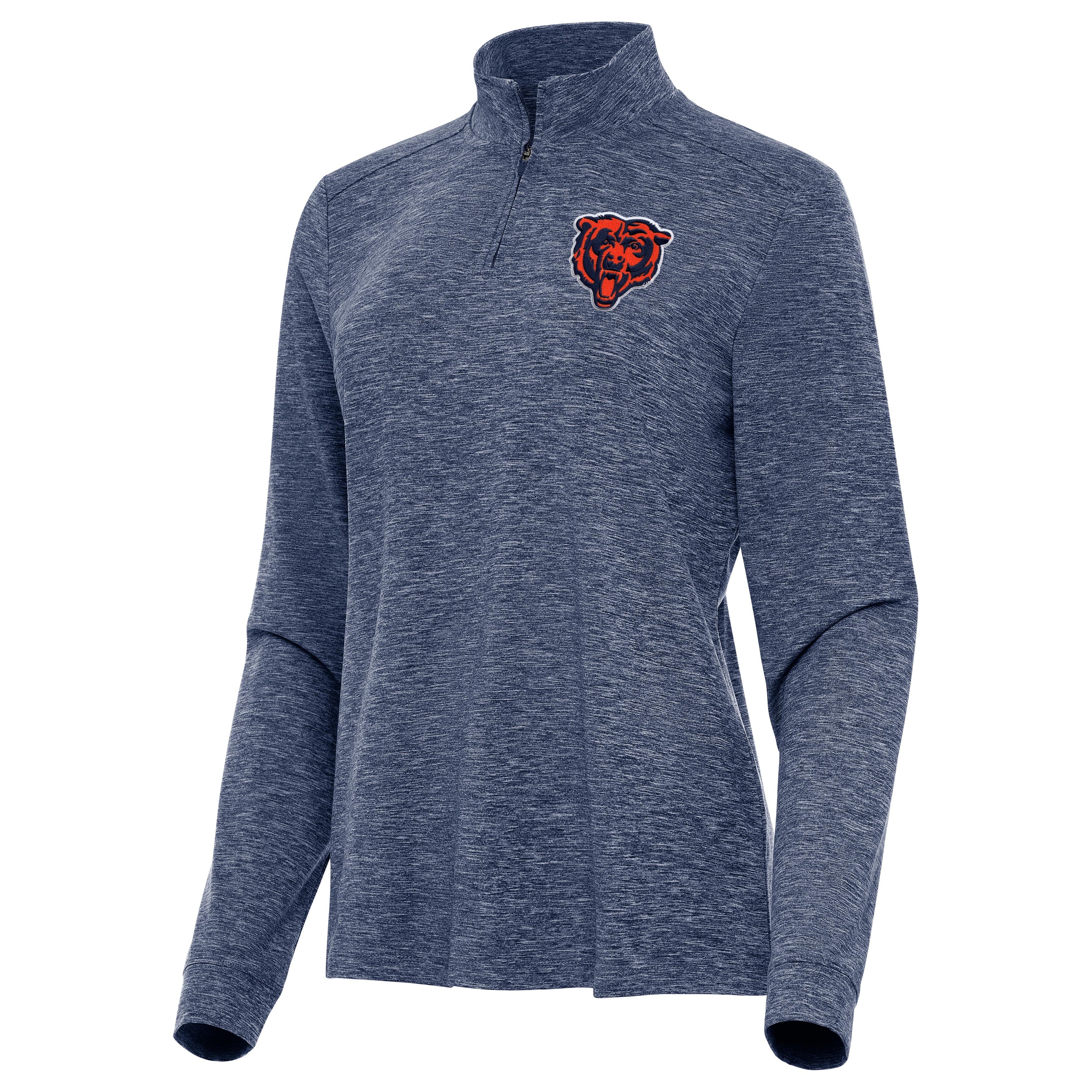 Chicago Bears Womens Mentor Quarter Zip Pullover