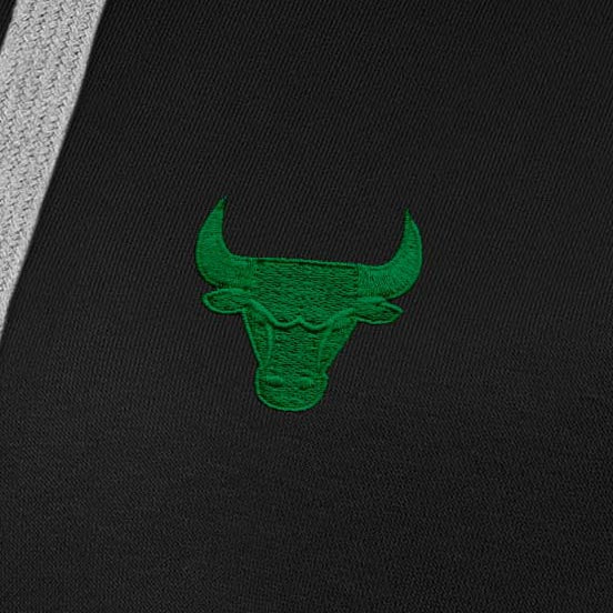 Chicago Bulls Womens Victory St Patricks Day Pullover Hood - Image 4