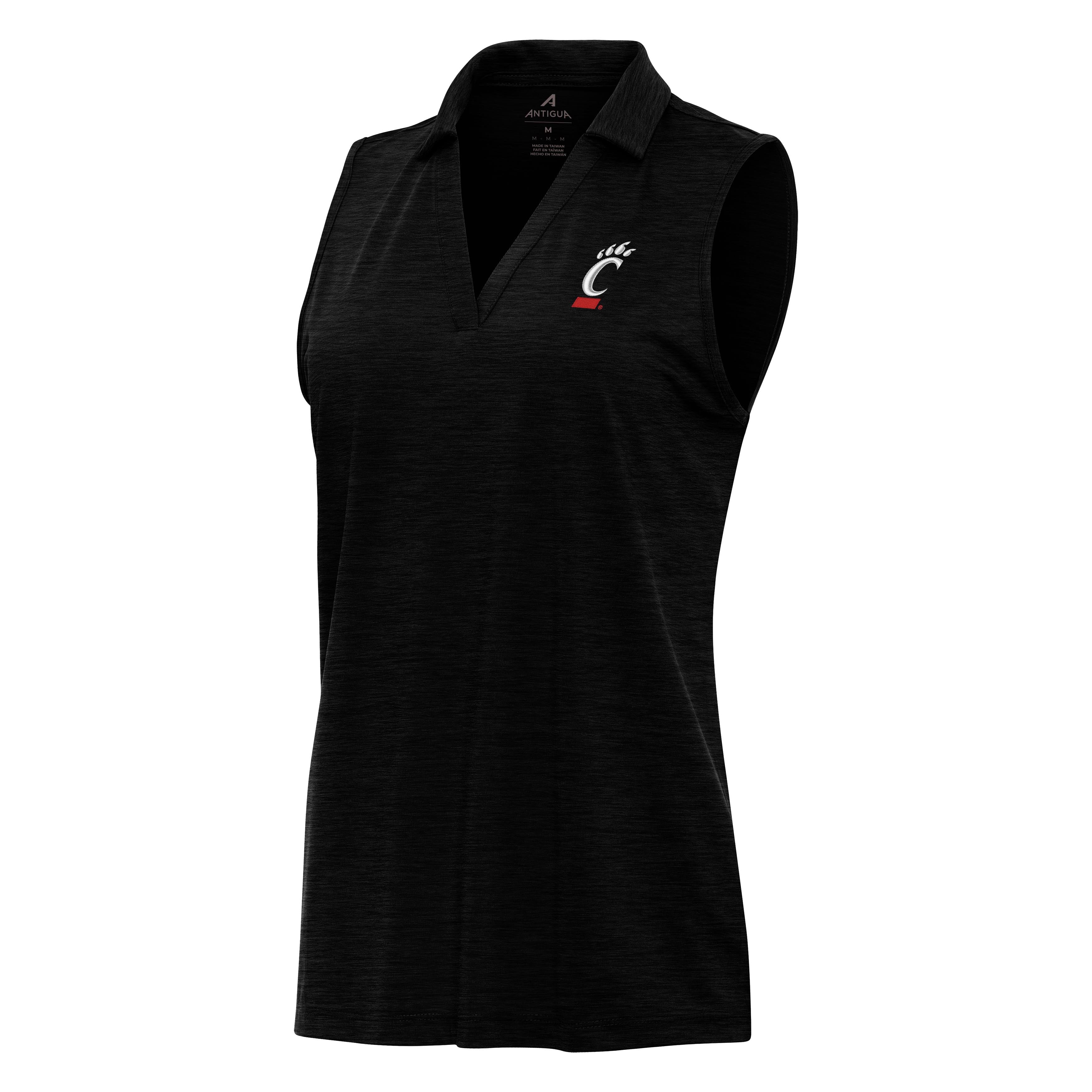 Cincinnati Bearcats Womens Layout Sleeveless Polo