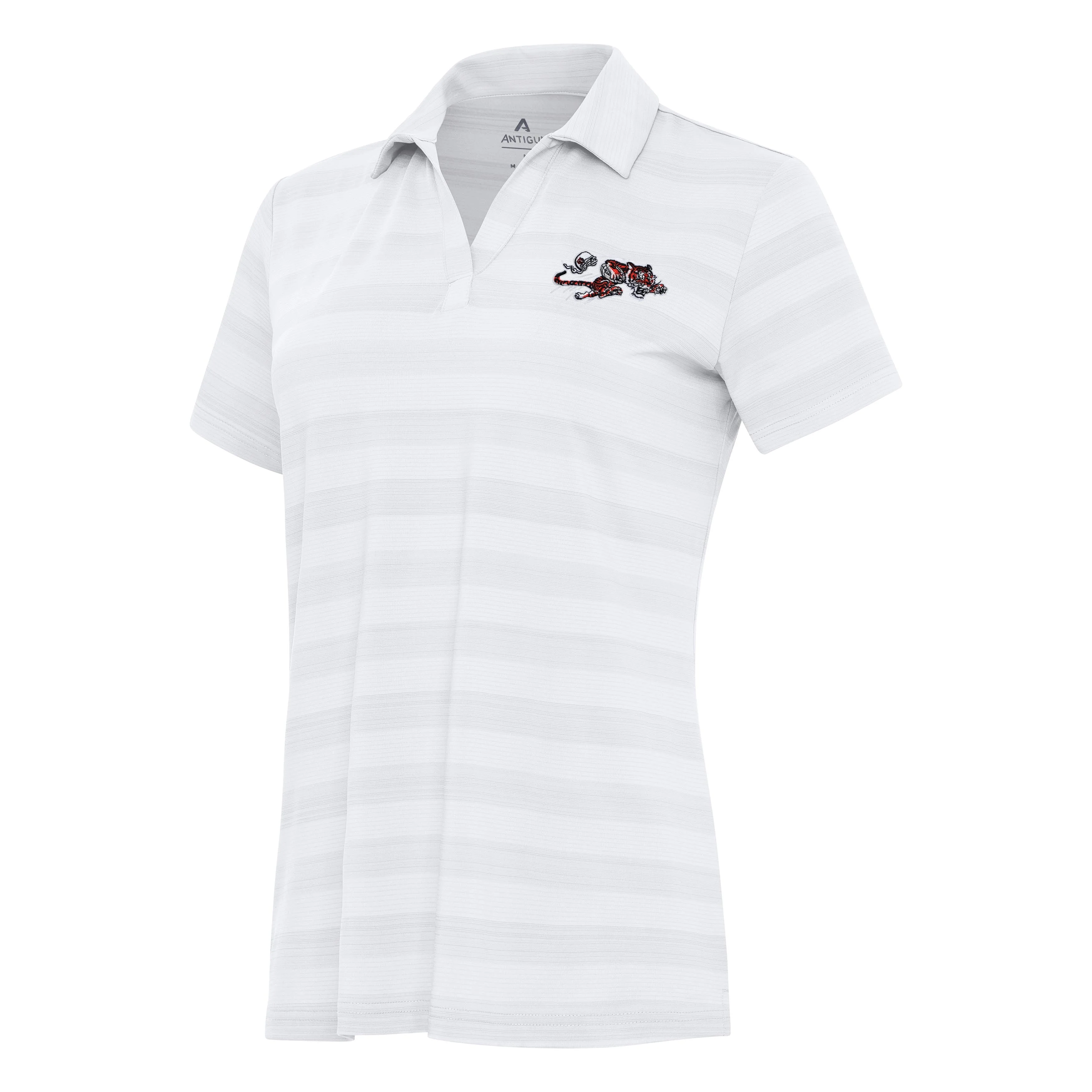 Cincinnati Bengals Throwback Womens Tunnel Polo - Image 3
