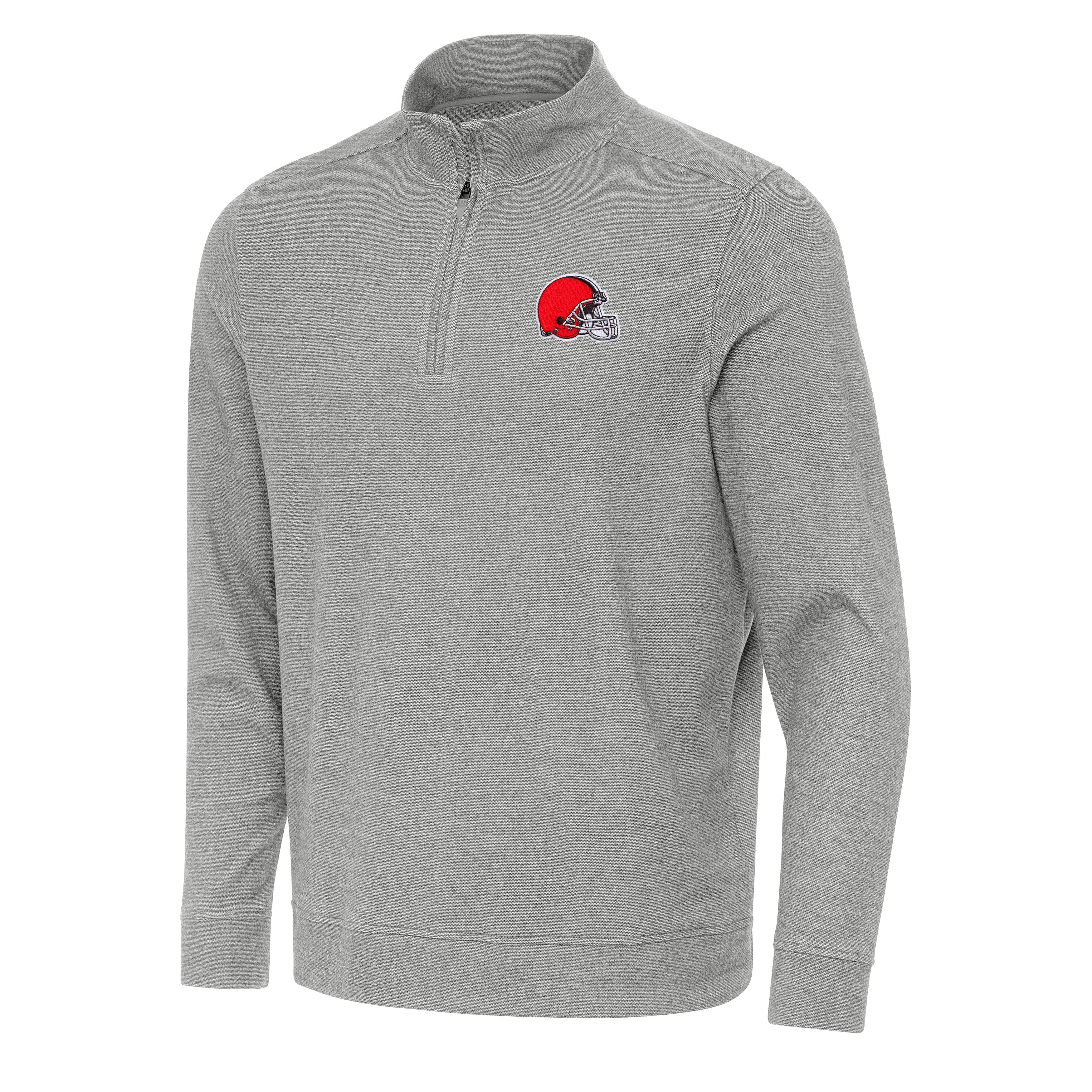 Cleveland Browns Subtle Quarter Zip Mock
