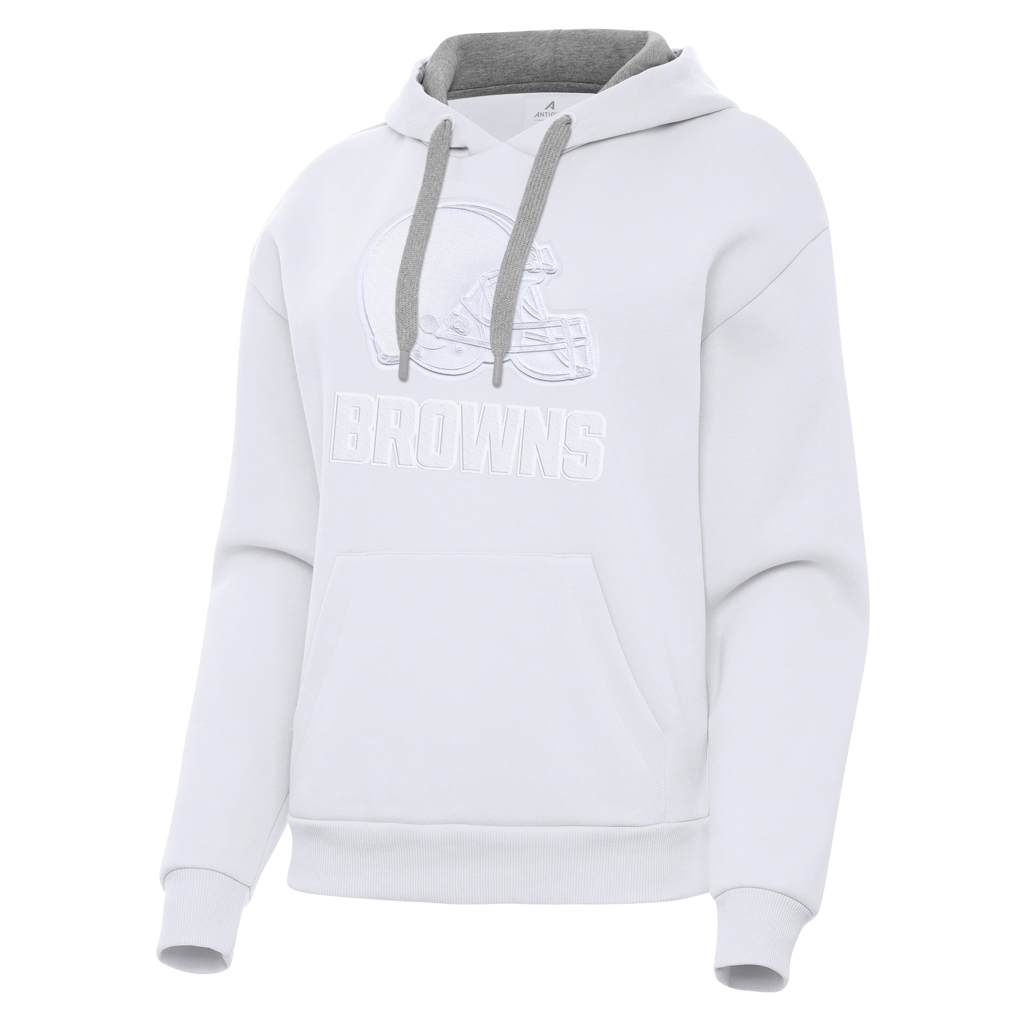 Cleveland Browns Womens Victory Full Front Logo Pullover Hood