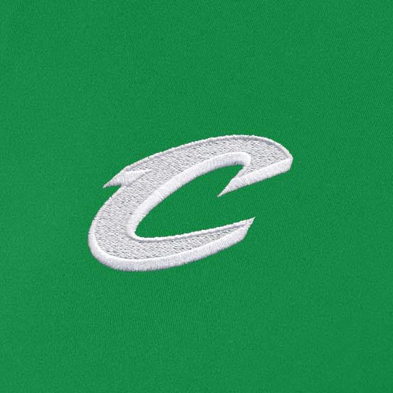 Cleveland Cavaliers Womens Intent St Patricks Day White Logo Quarter Zip Pullover - Image 2