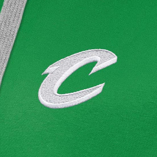 Cleveland Cavaliers Womens Victory St Patricks Day White Logo Pullover Hood - Image 2