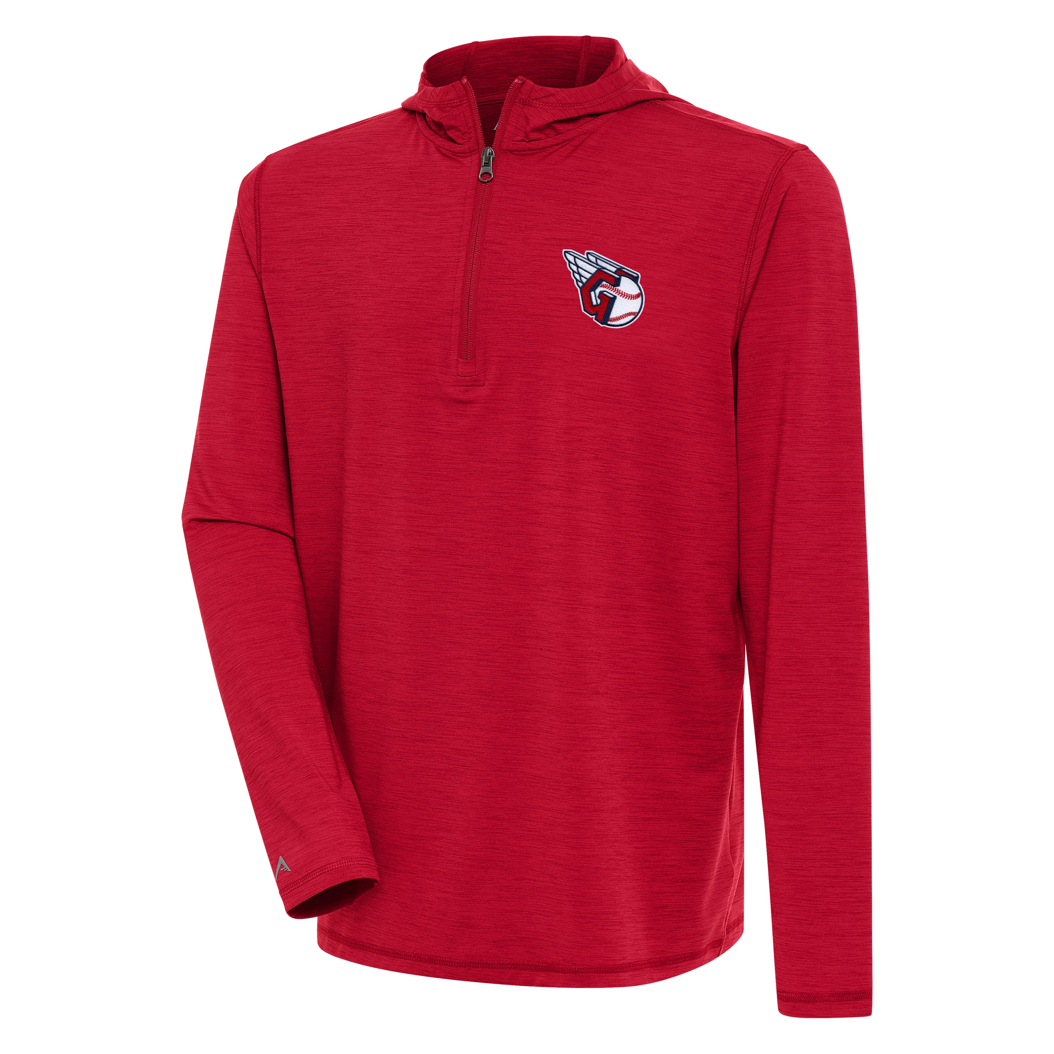 Cleveland Guardians Tidy Hooded Quarter Zip Pullover
