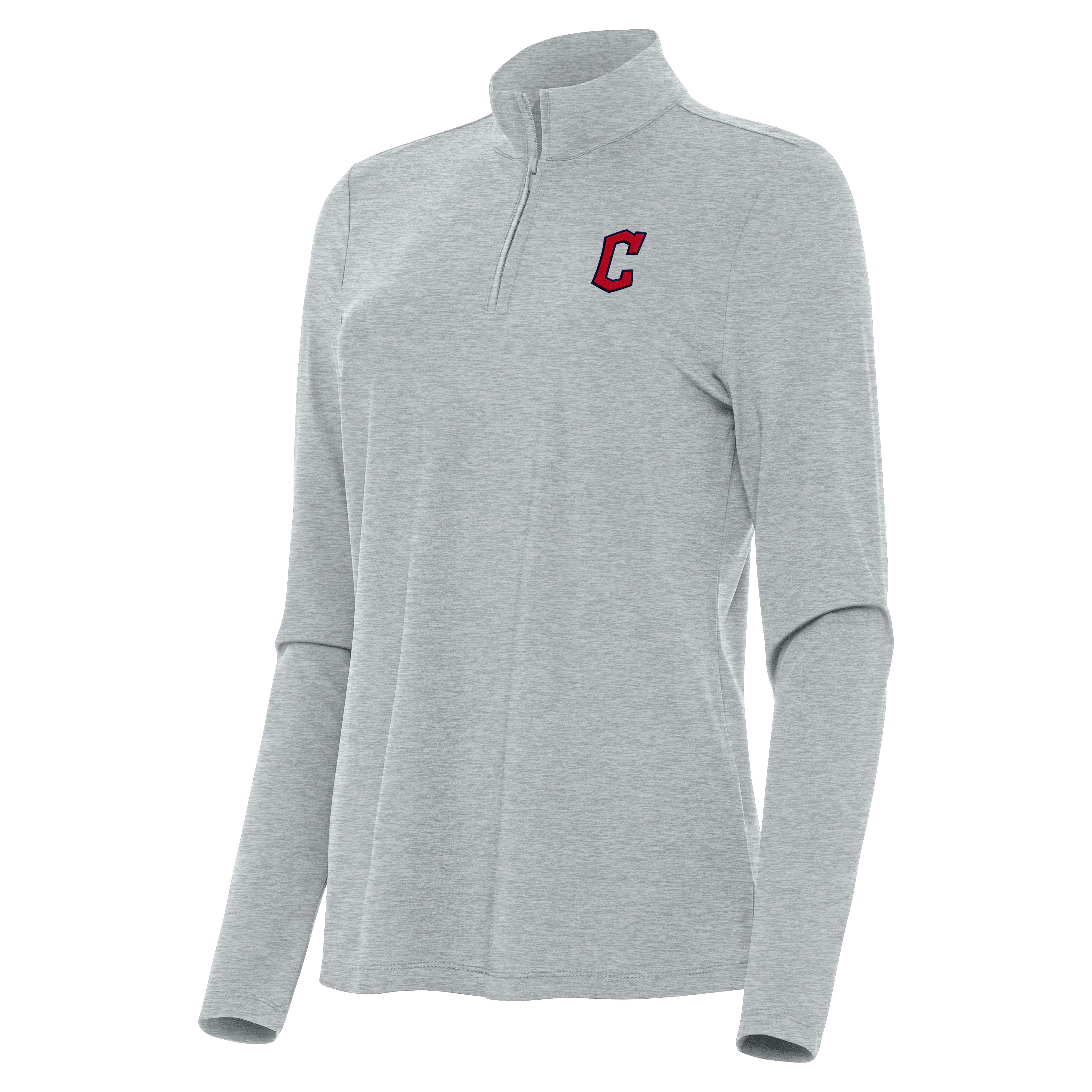Cleveland Guardians Womens Bright Quarter Zip Pullover - Image 3