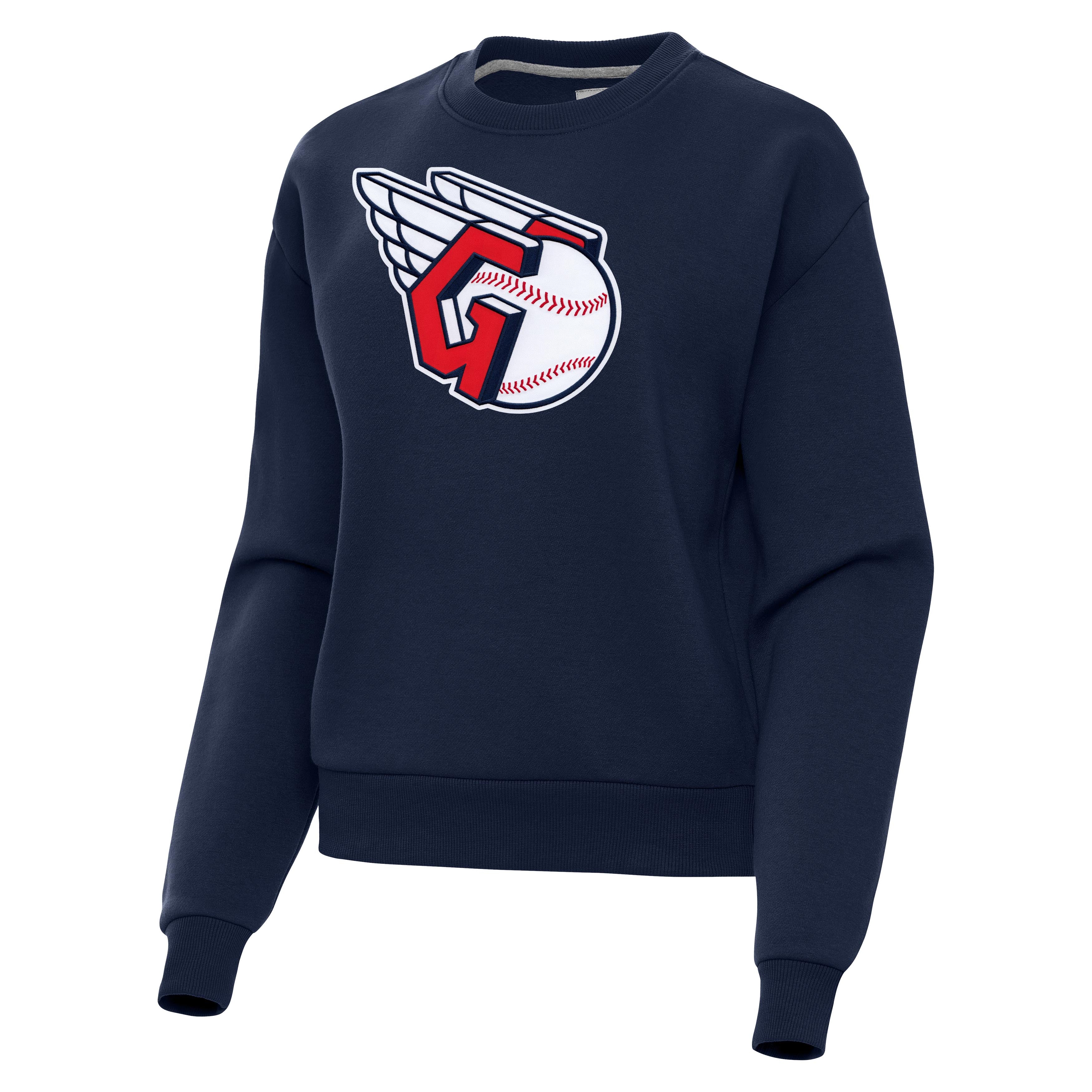 Cleveland Guardians Womens Victory Full Front Logo Crew