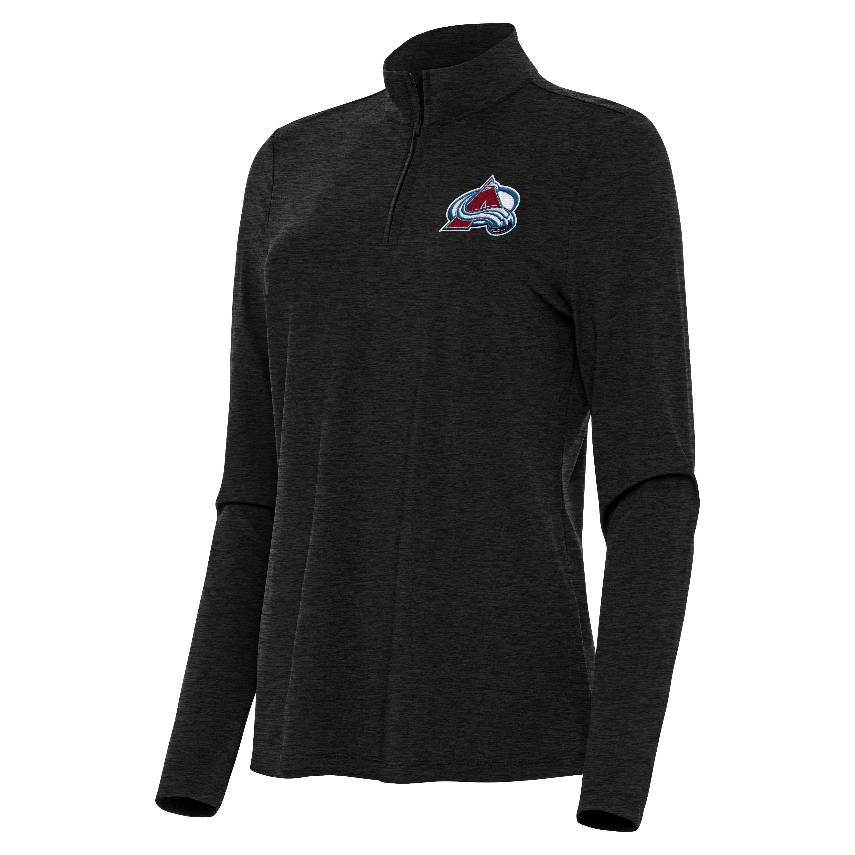 Colorado Avalanche Womens Bright Quarter Zip Pullover - Image 3