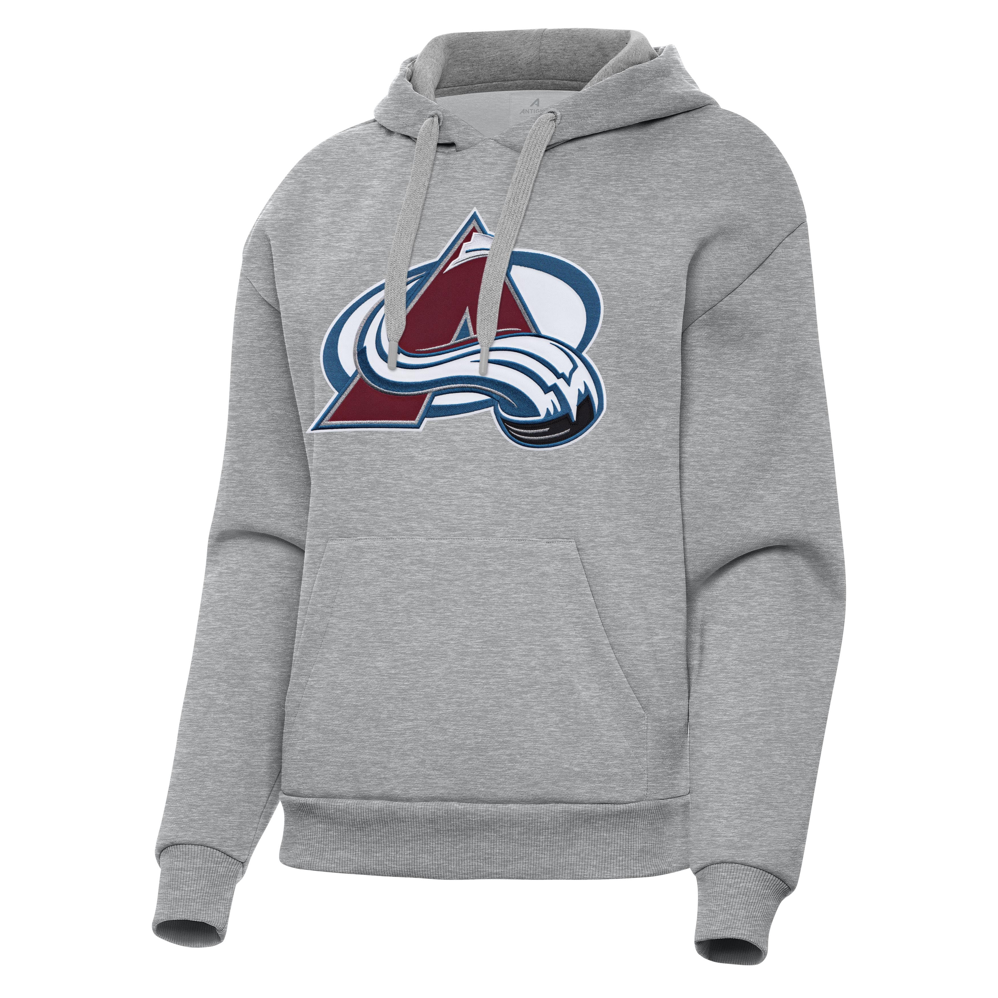 Colorado Avalanche Womens Victory Full Front Logo Pullover Hood - Image 4