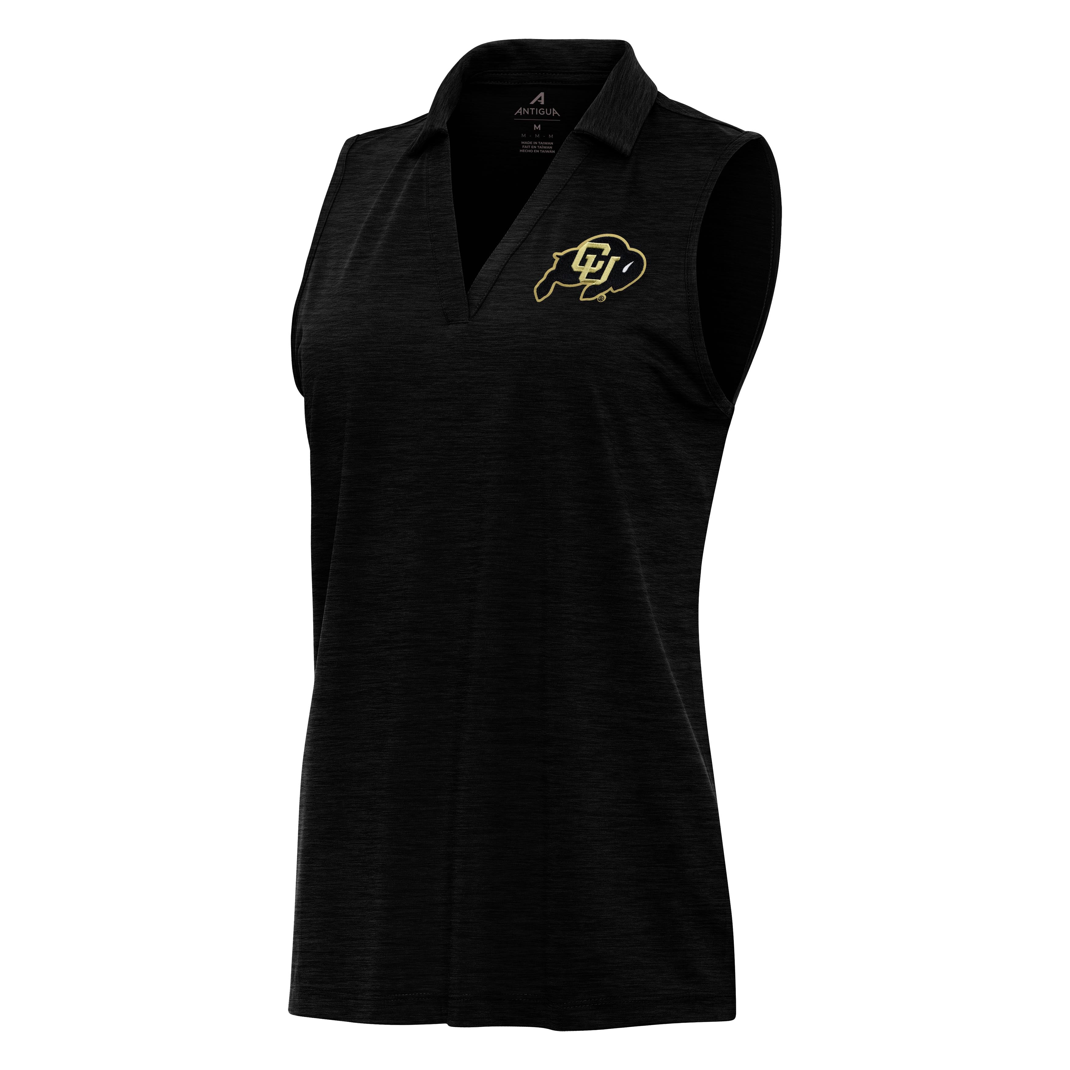 Colorado Buffaloes Womens Layout Sleeveless Polo