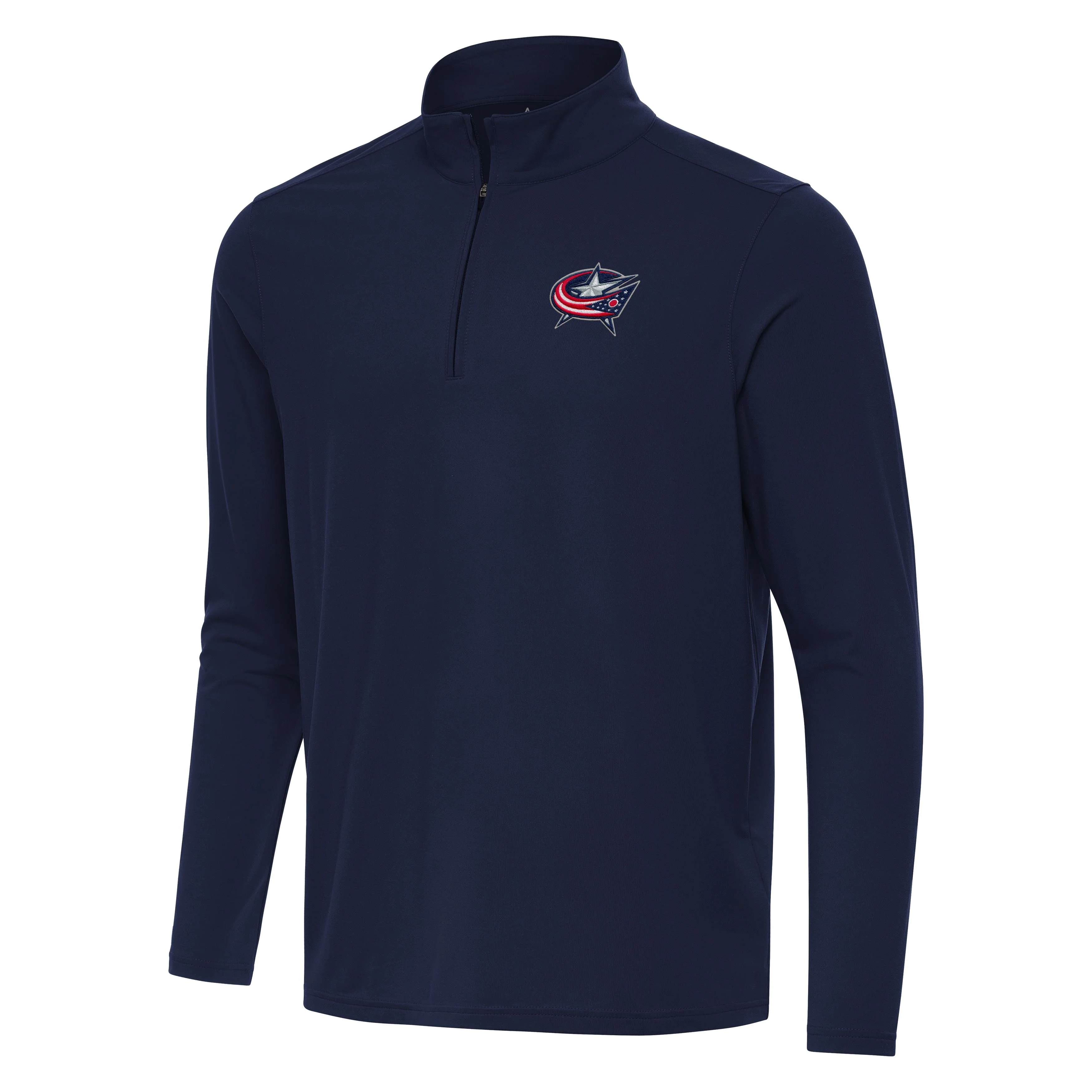Columbus Blue Jackets Intent Quarter Zip Pullover - Image 3