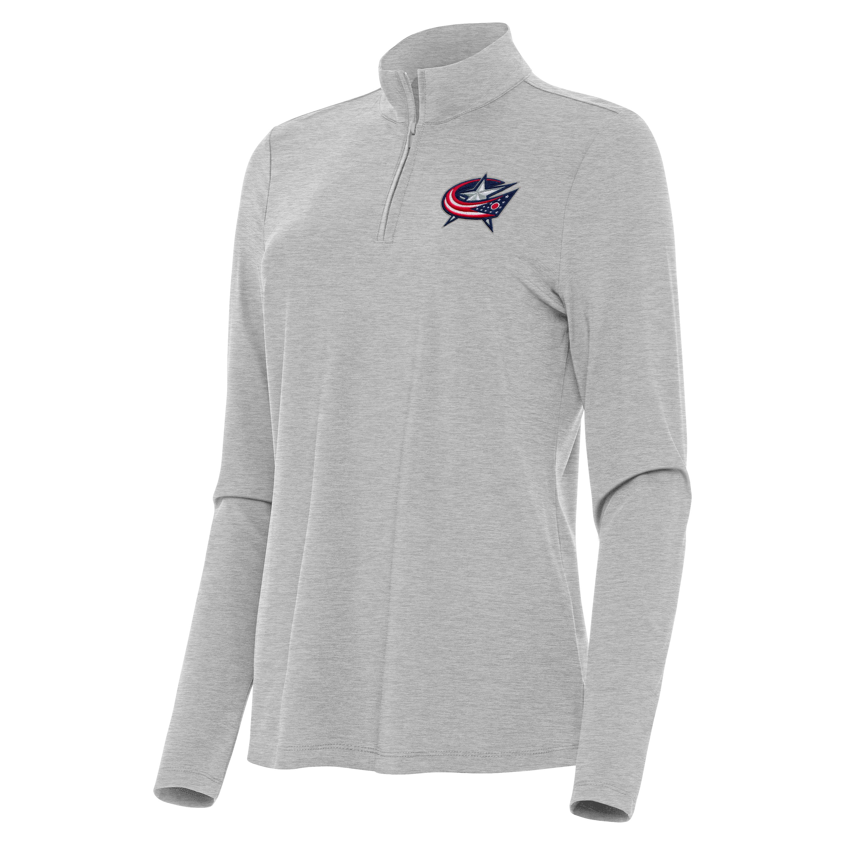 Columbus Blue Jackets Womens Bright Quarter Zip Pullover