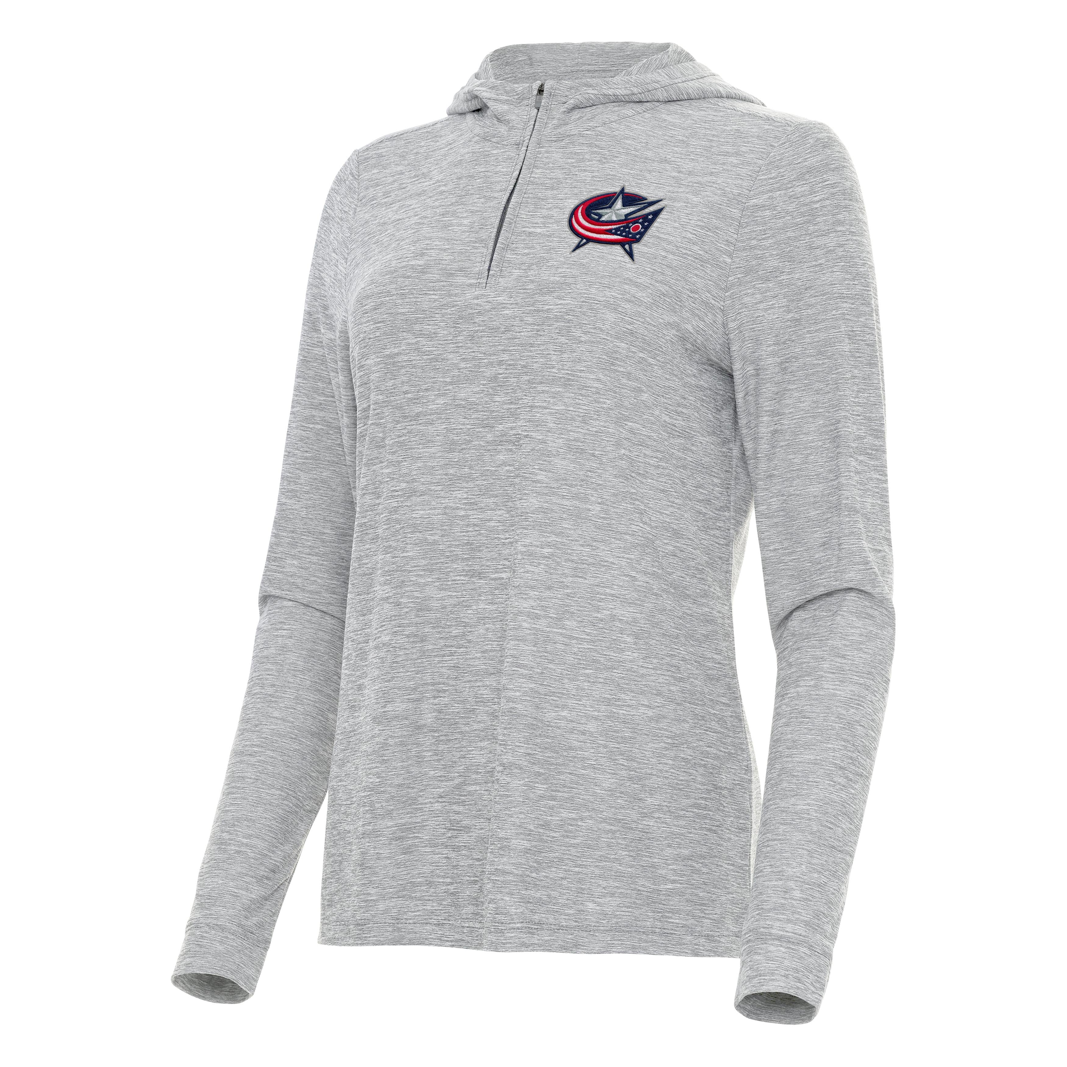 Columbus Blue Jackets Womens Daybreak Quarter Zip Pullover - Image 3