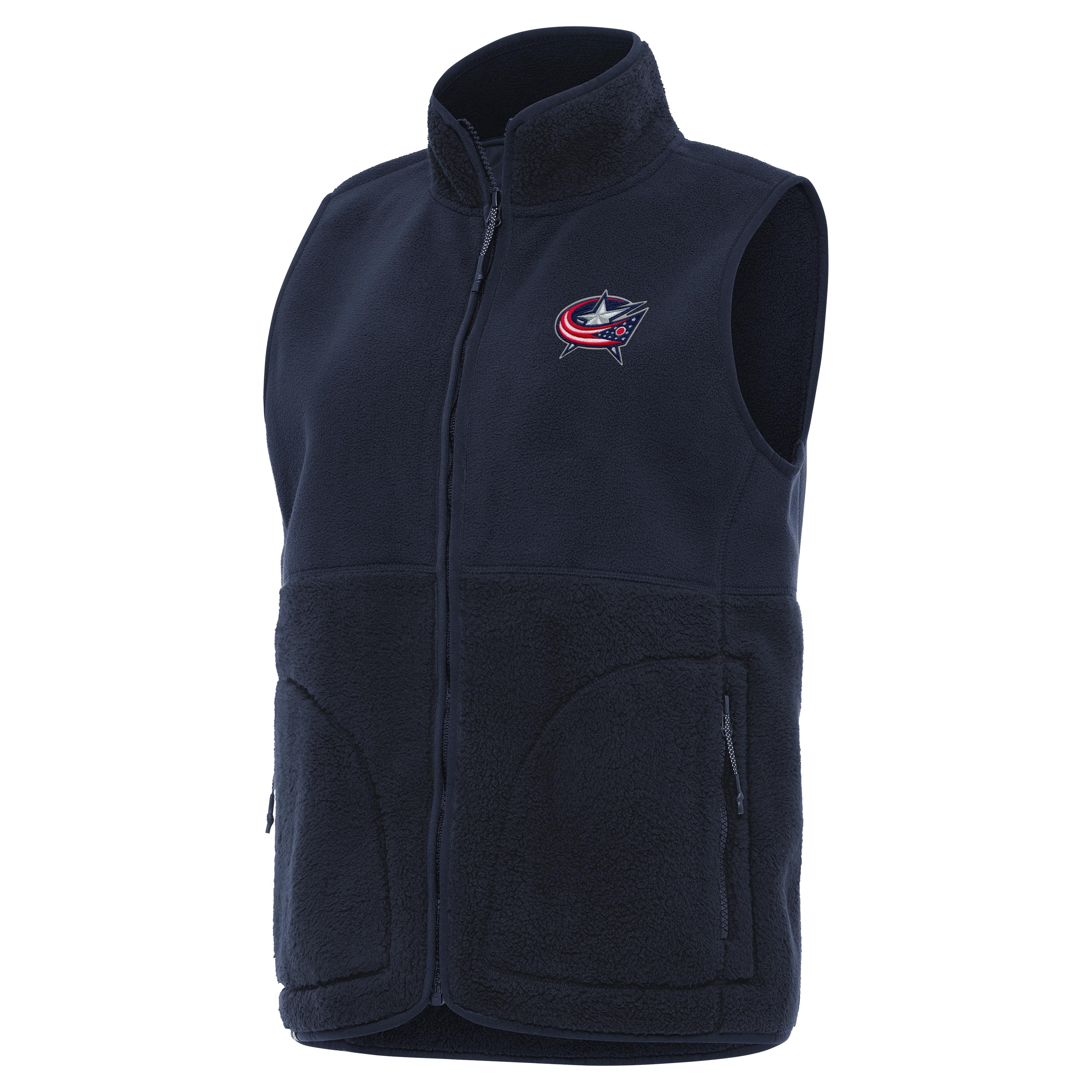 Columbus Blue Jackets Womens Nostalgic Vest