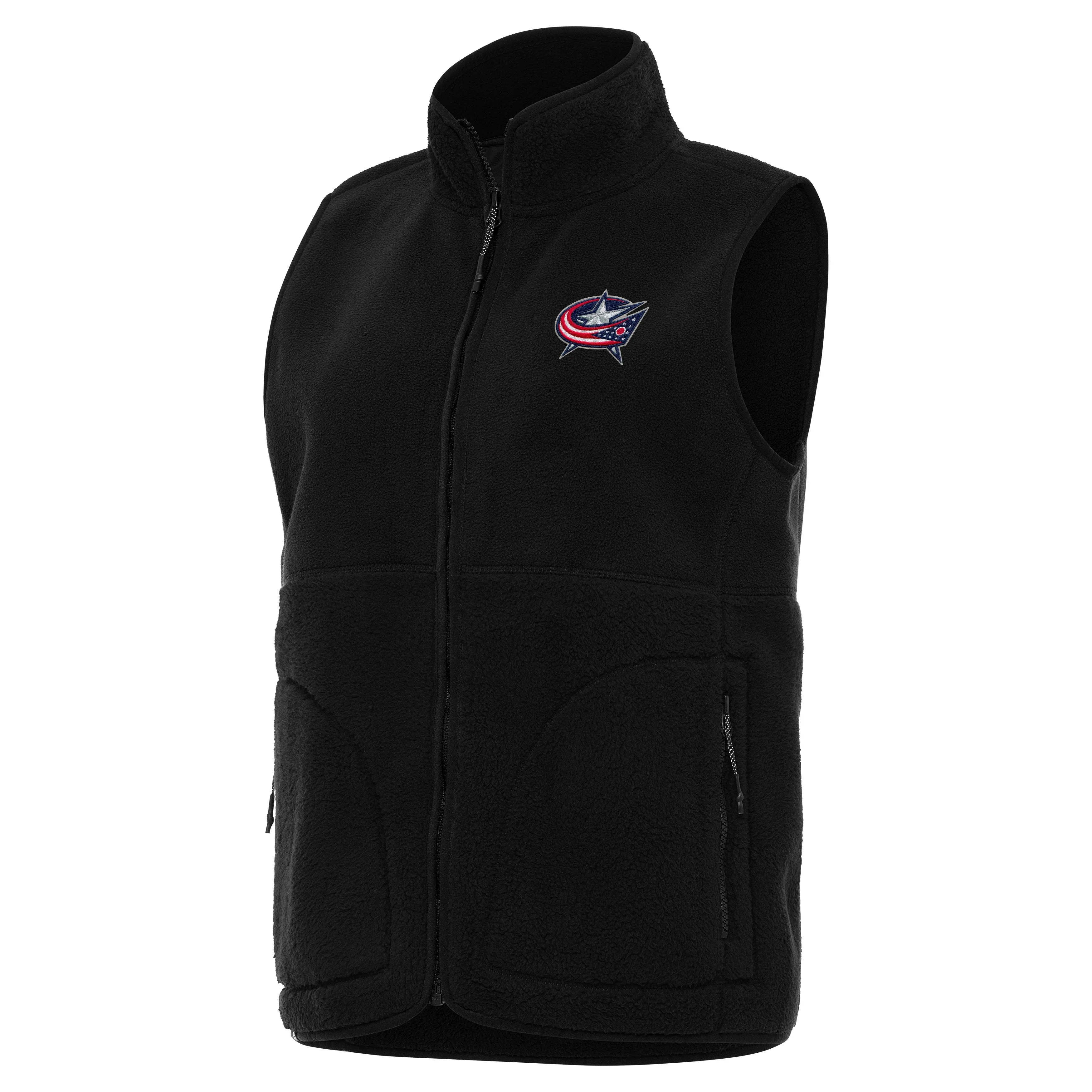 Columbus Blue Jackets Womens Nostalgic Vest - Image 2