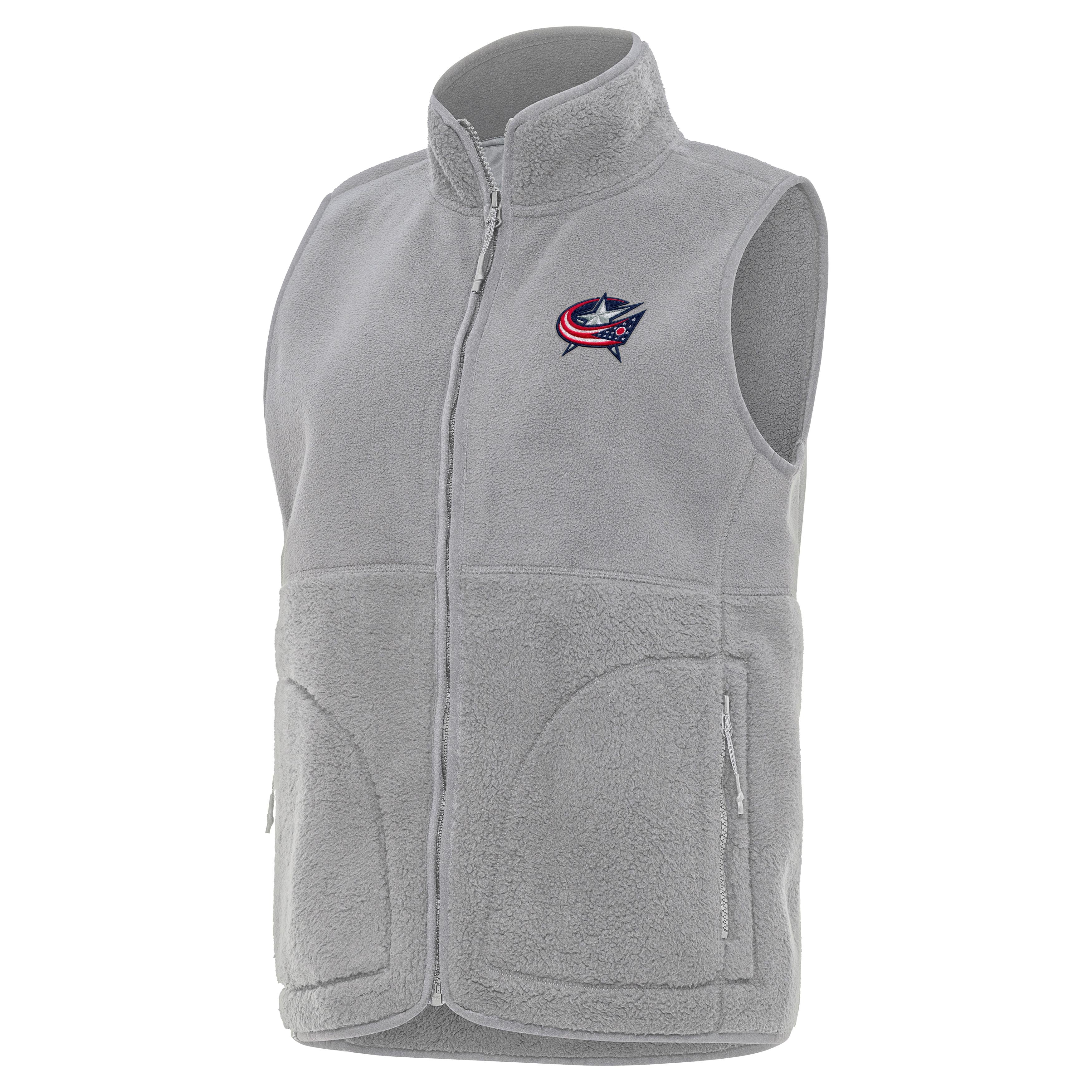Columbus Blue Jackets Womens Nostalgic Vest - Image 3