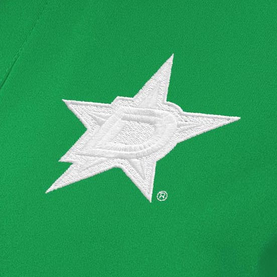 Dallas Stars Womens Era St Patricks Day White Logo Polo - Image 2