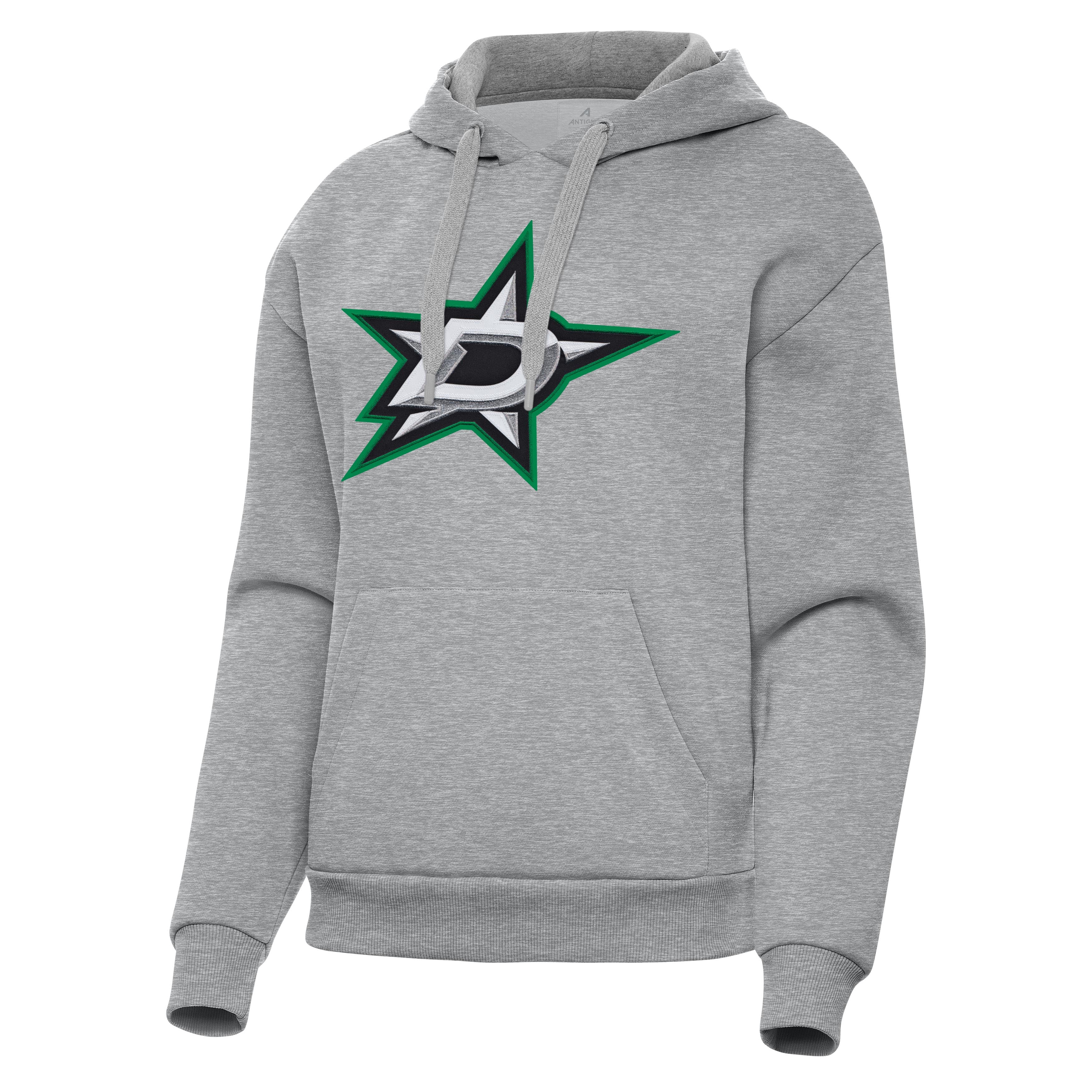Dallas Stars Womens Victory Full Front Logo Pullover Hood - Image 3