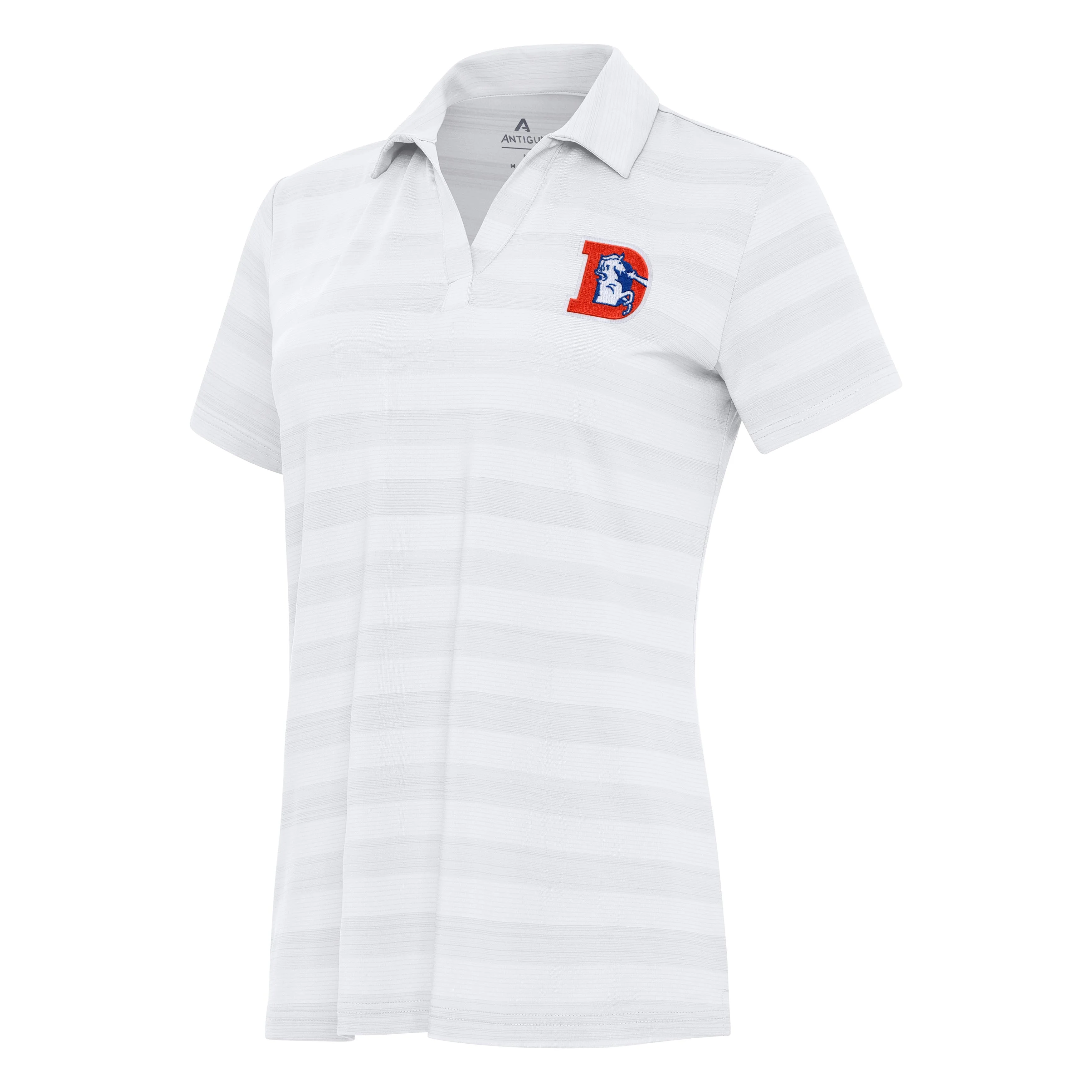 Denver Broncos Throwback Womens Tunnel Polo